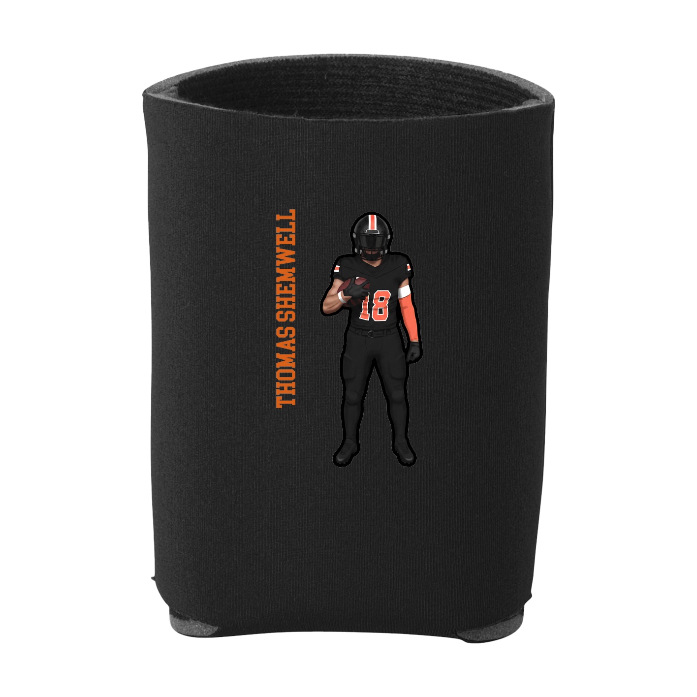 Can Holder — Name Vertical in Black