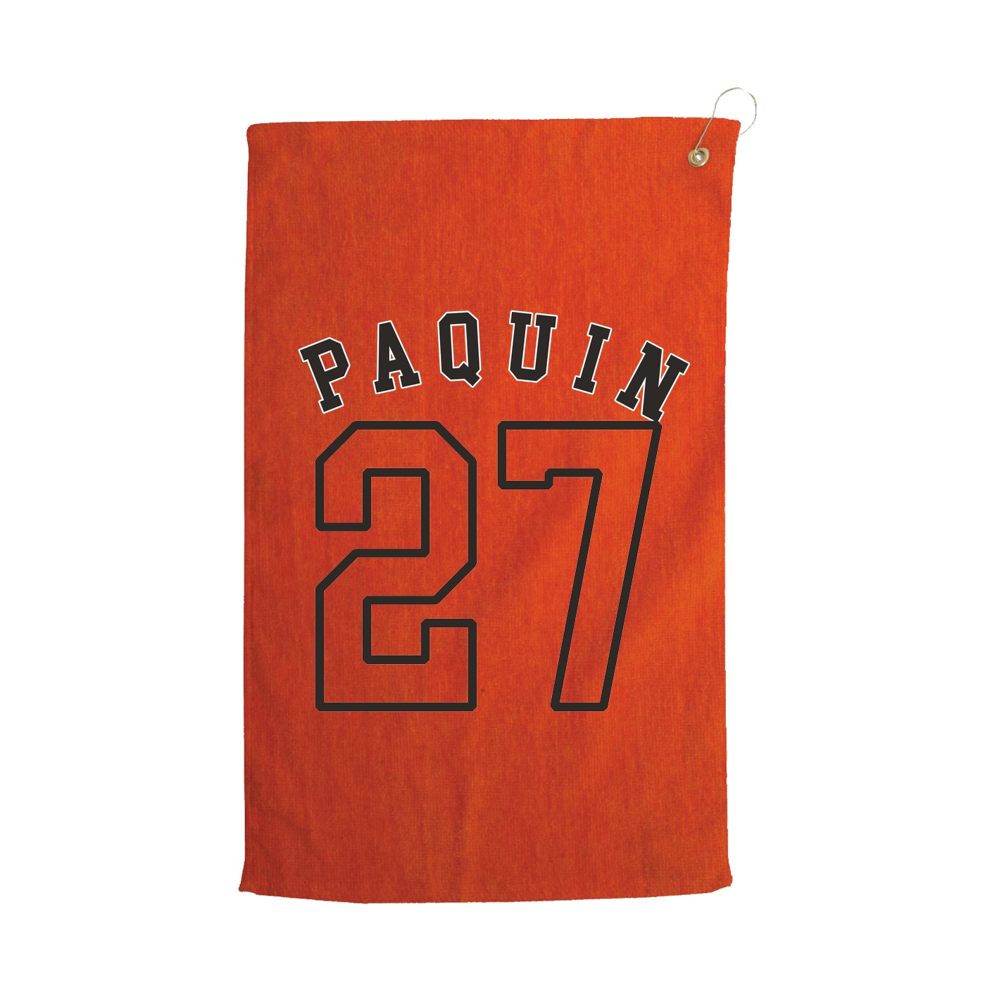 Golf Towel — Shirsey Arch in Orange