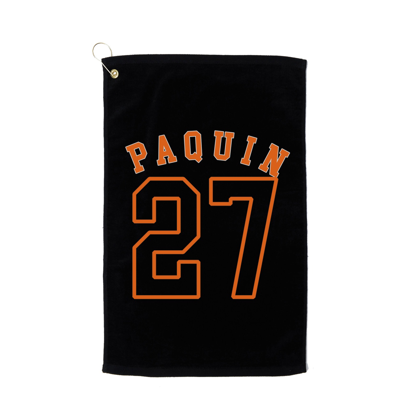 Golf Towel — Shirsey Arch in Black