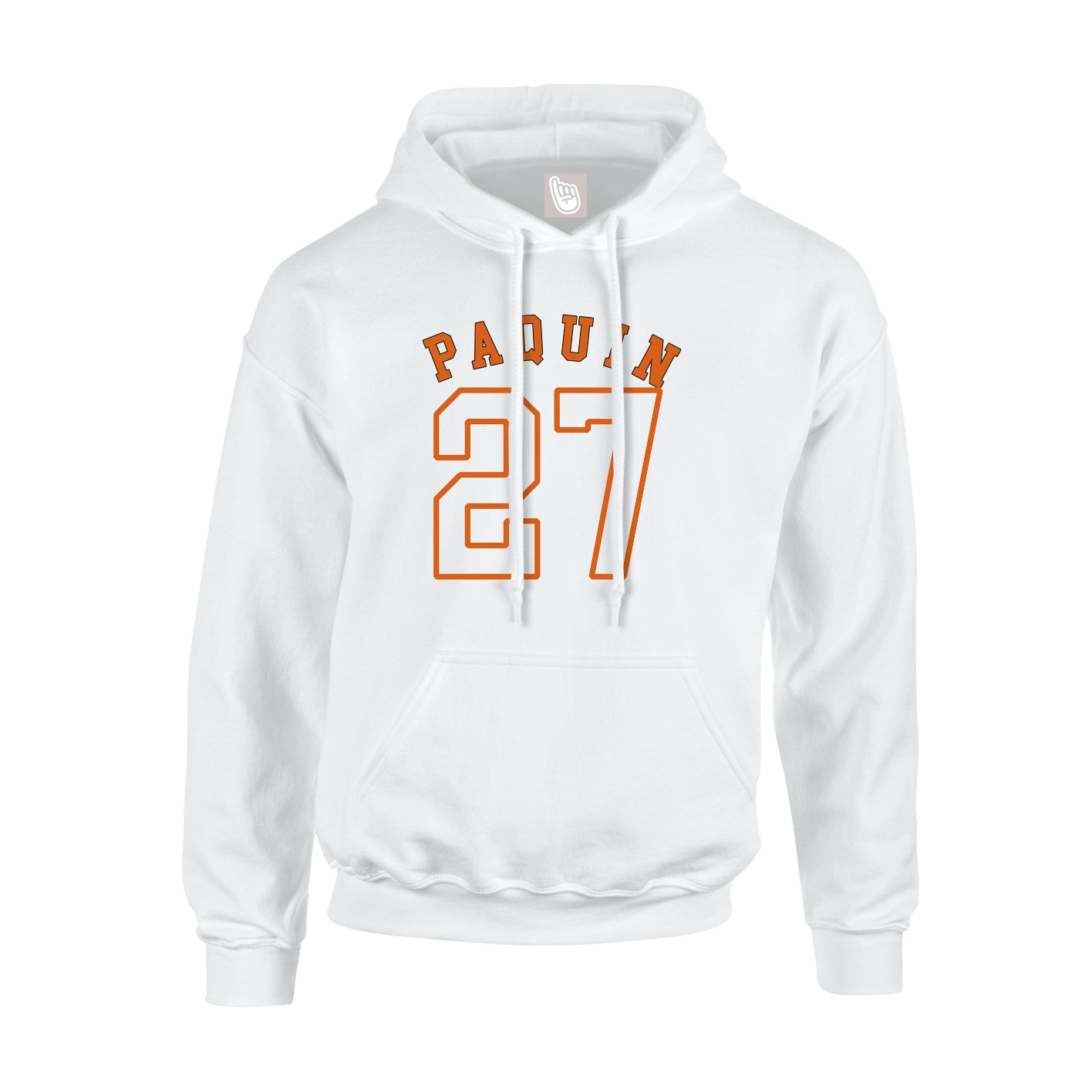 Hoodie — Shirsey Arch in White