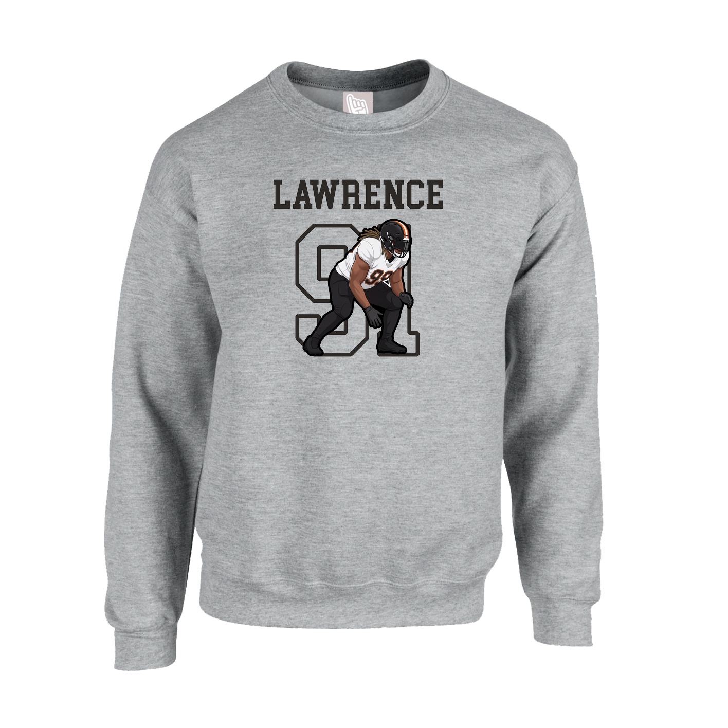 Fleece Crew — Shirsey in Grey