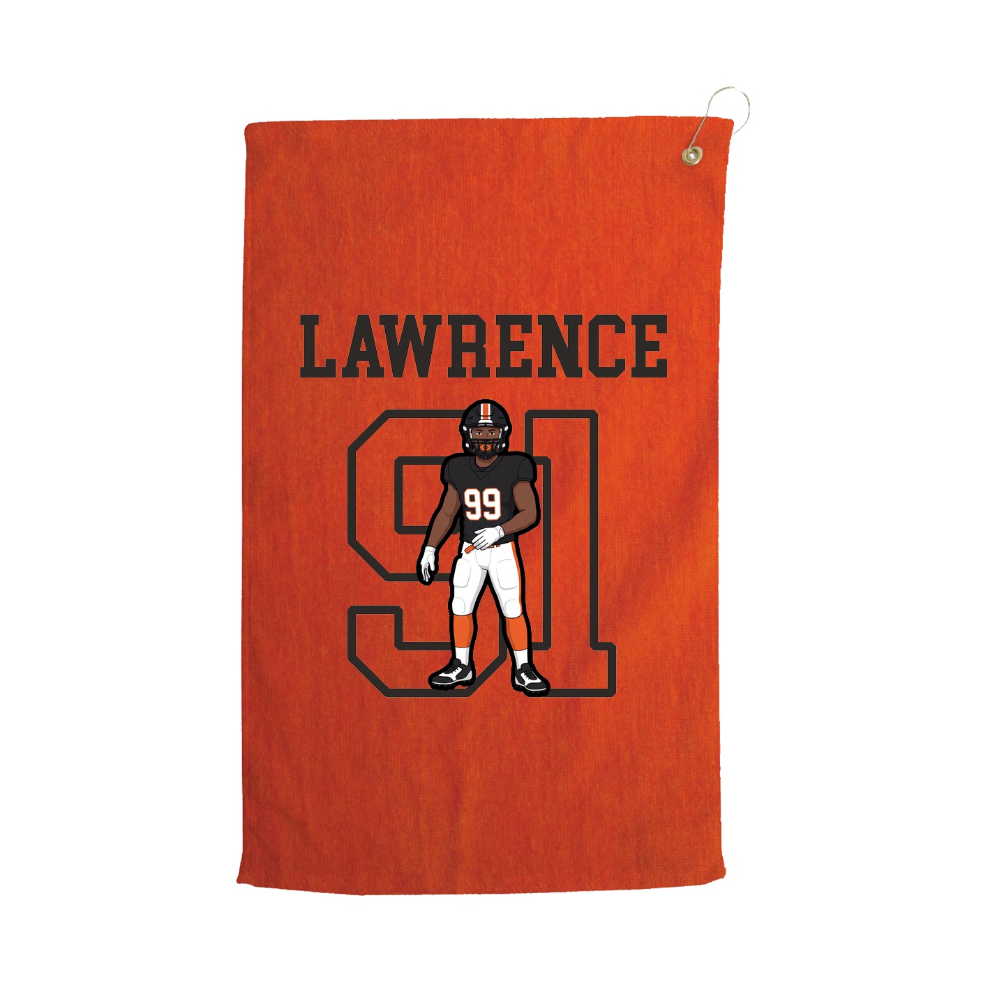 Golf Towel — Shirsey in Orange