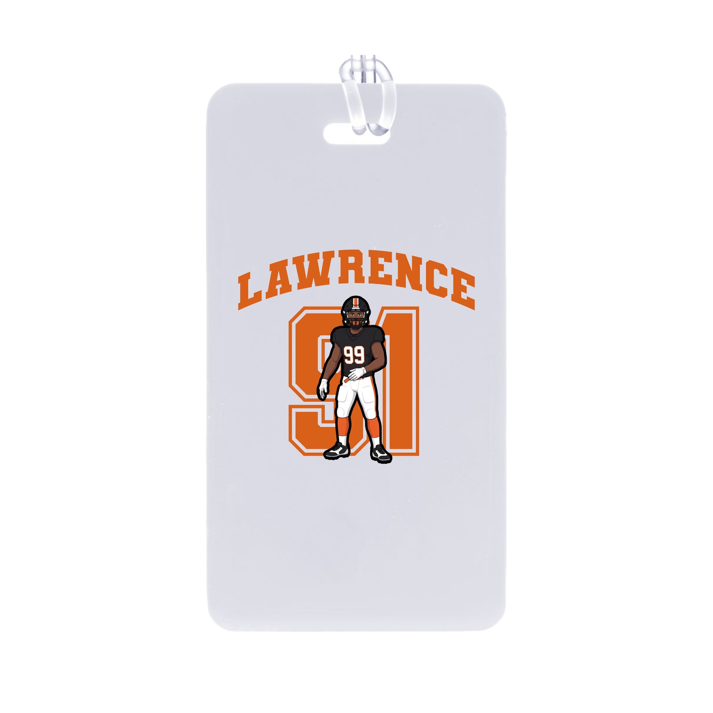 Bag Tag — Number in Classic
