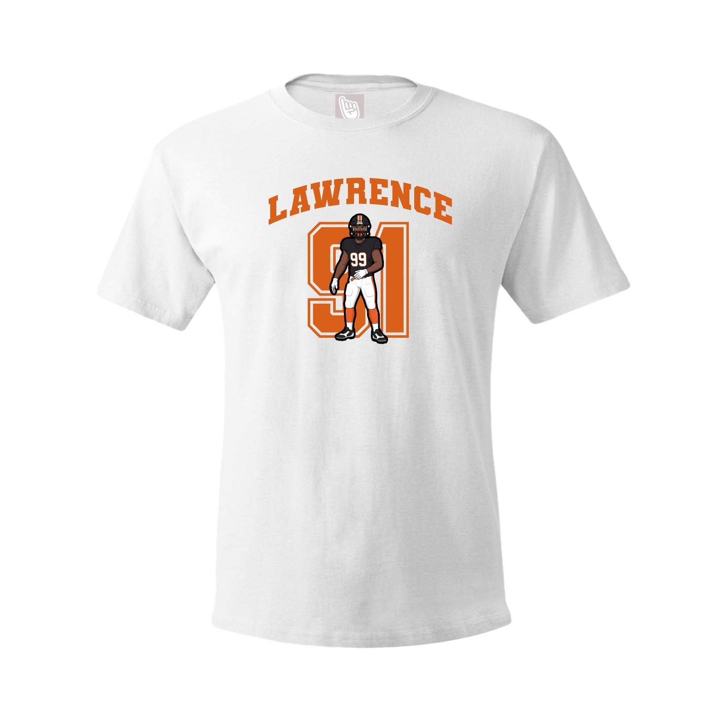 Tee — Number in White