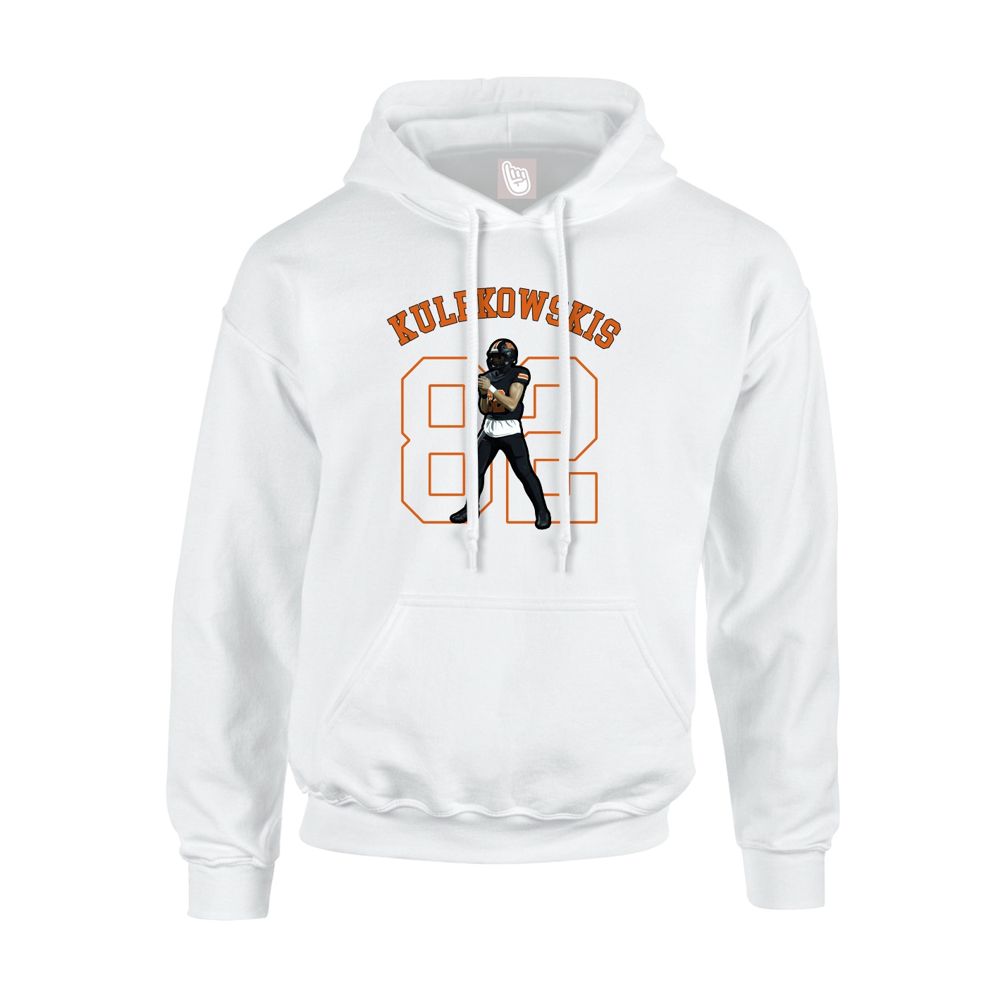 Youth Hoodie — Shirsey Arch in White