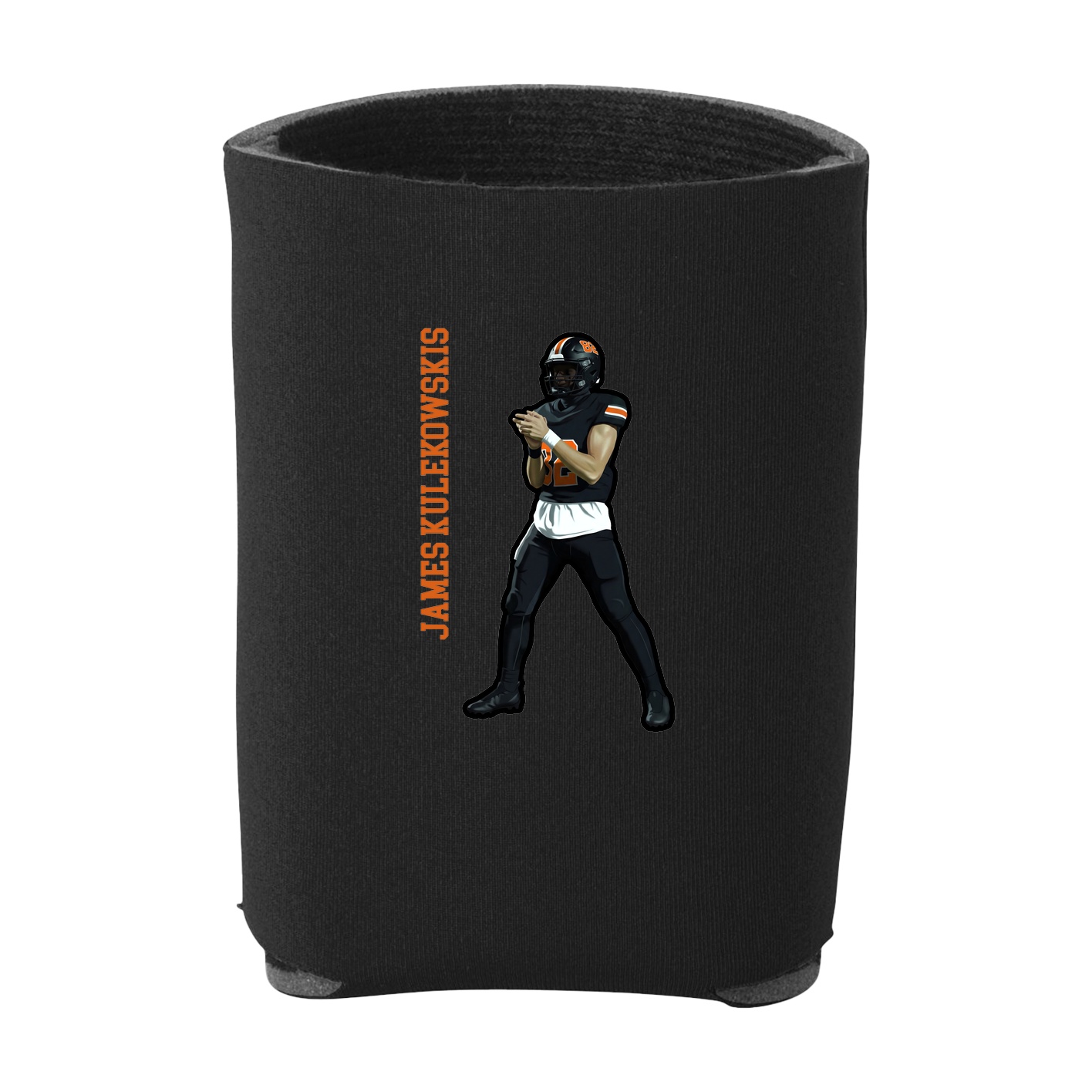 Can Holder — Name Vertical in Black