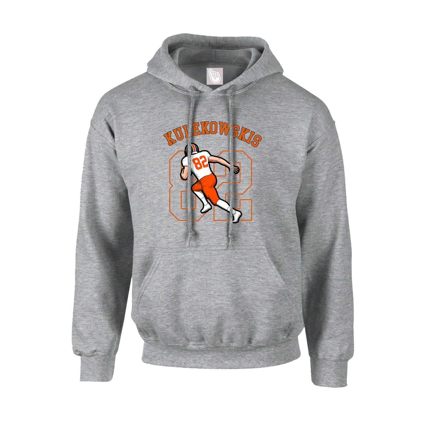 Youth Hoodie — Shirsey Arch in Grey