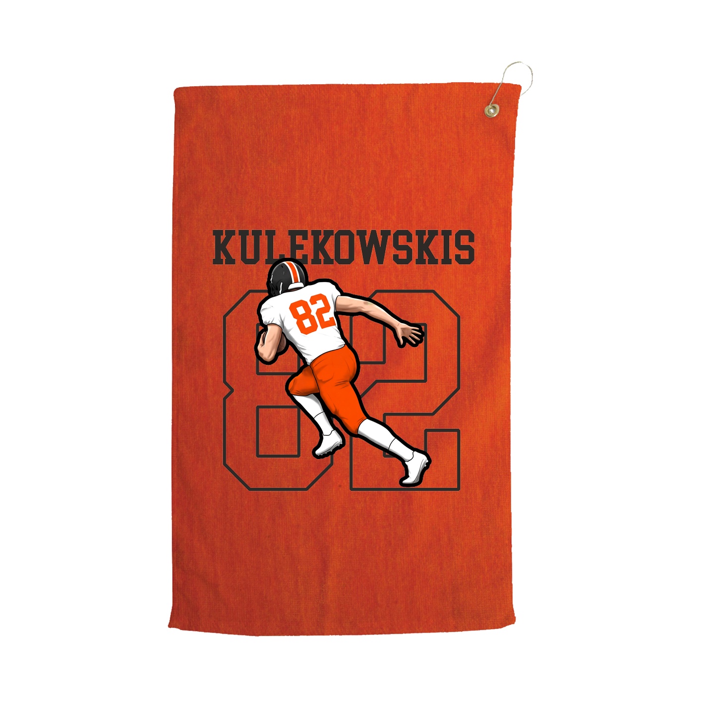 Golf Towel — Shirsey in Orange