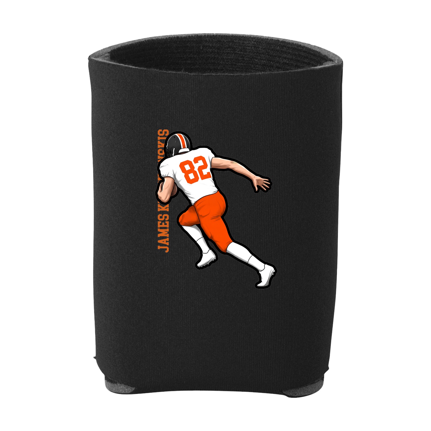 Can Holder — Name Vertical in Black
