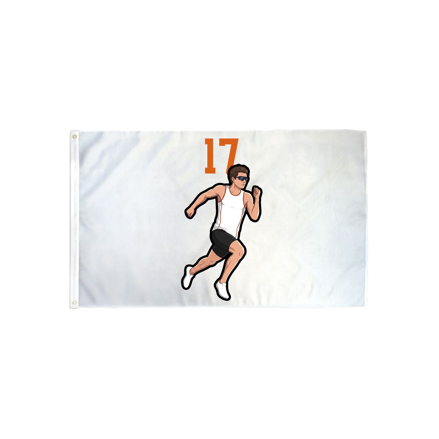 3x5 Flag — Number Top in Classic