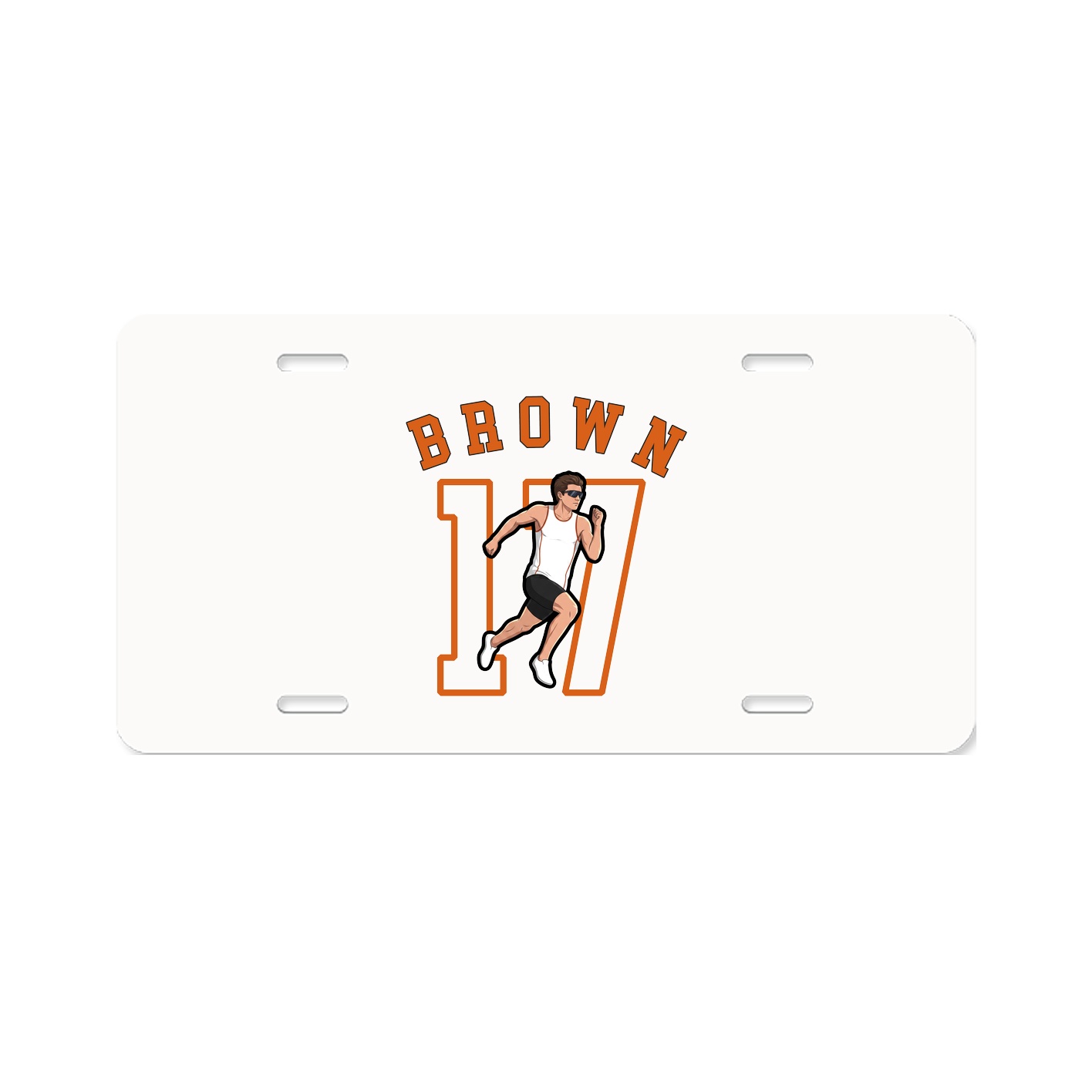 License Plate — Shirsey Arch in Classic