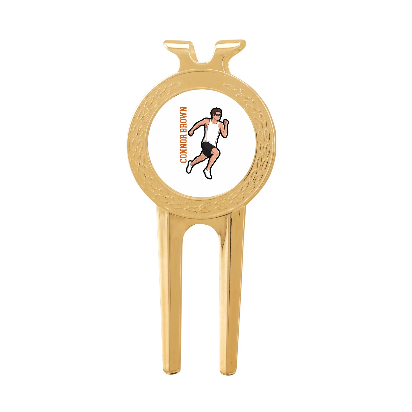 Divot Tool with Ball Marker — Name Vertical in Classic