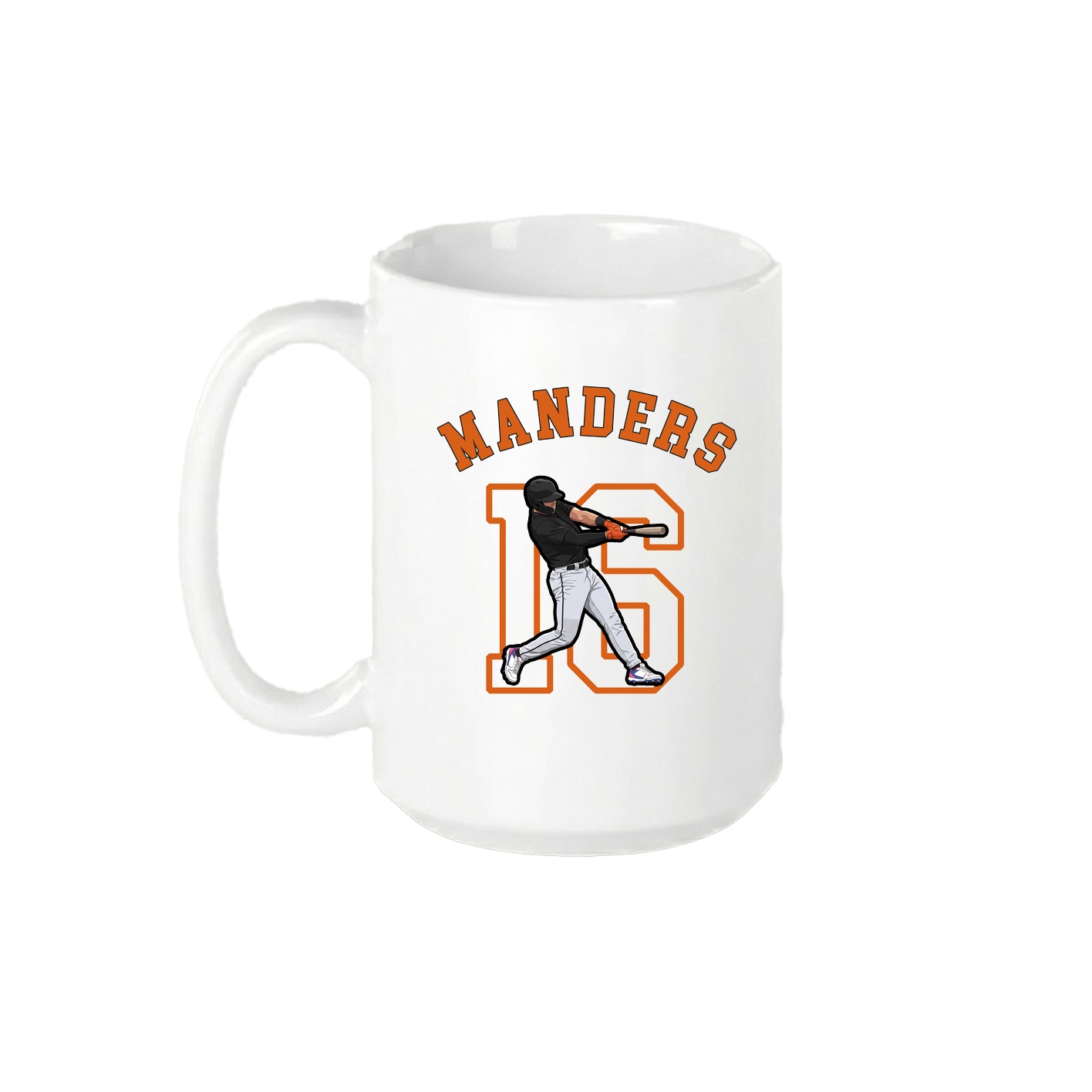 15oz Coffee Mug — Shirsey Arch in White