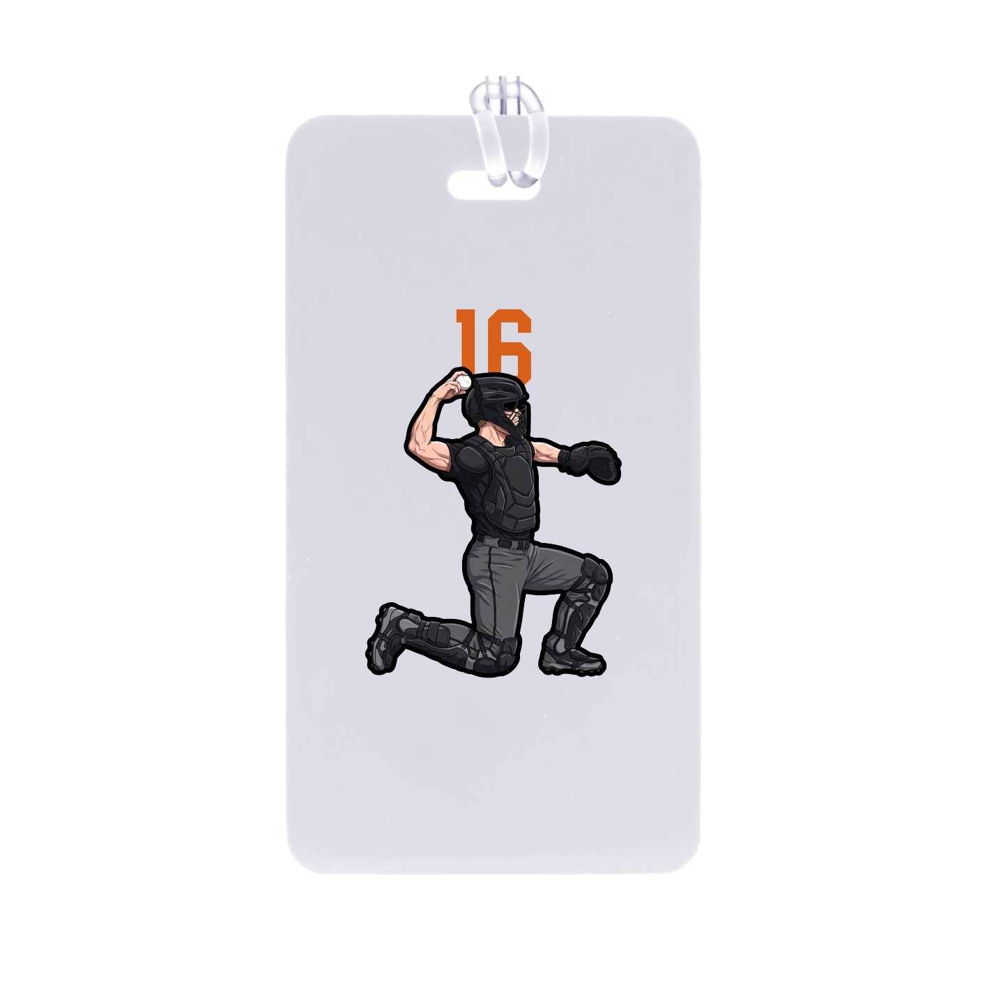 Bag Tag — Number Top in Classic
