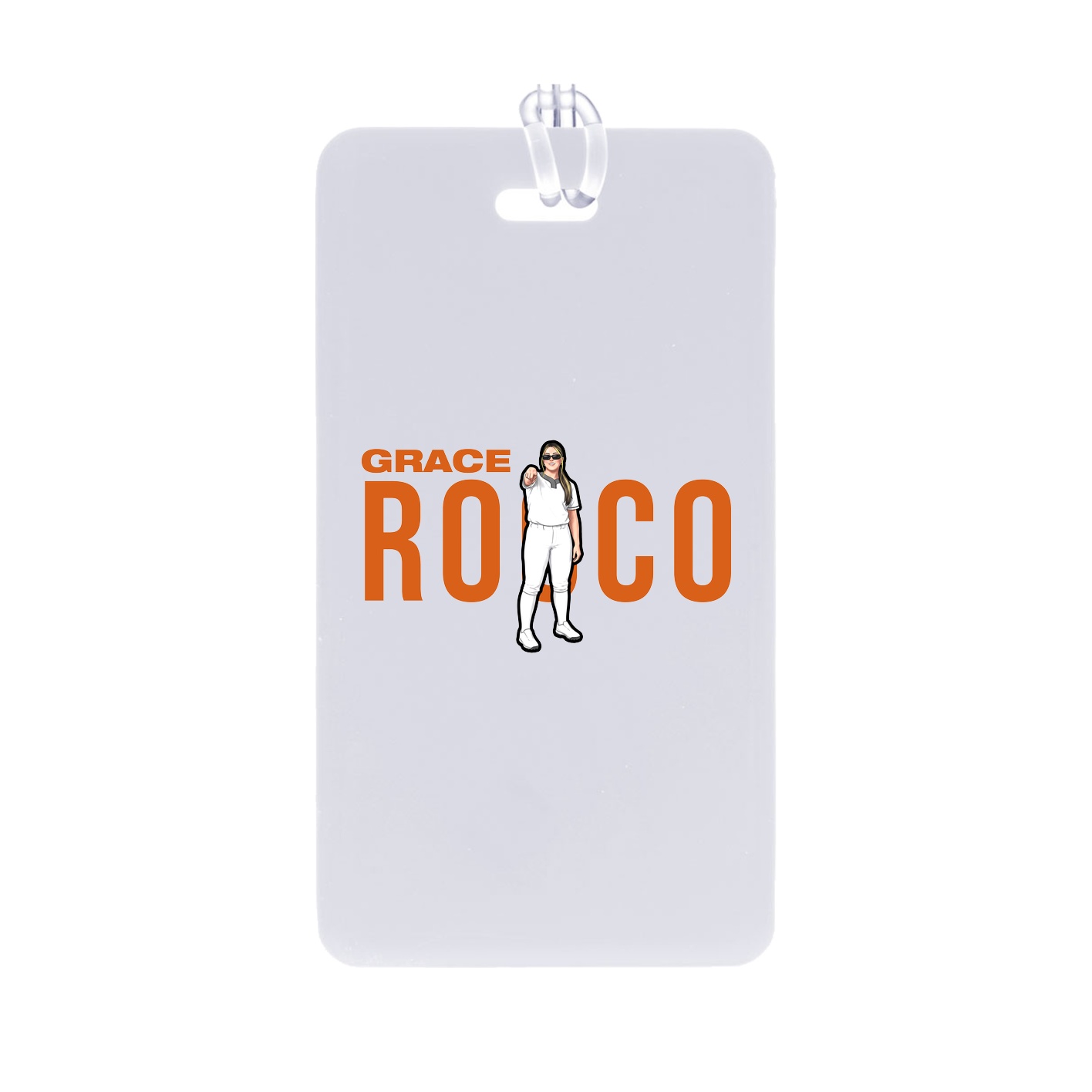 Bag Tag — Player Name in Classic