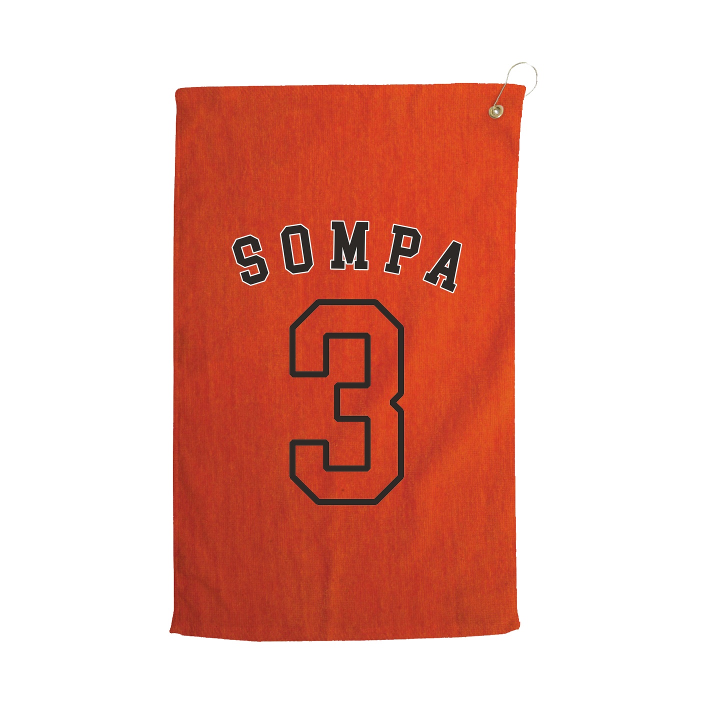 Golf Towel — Shirsey Arch in Orange