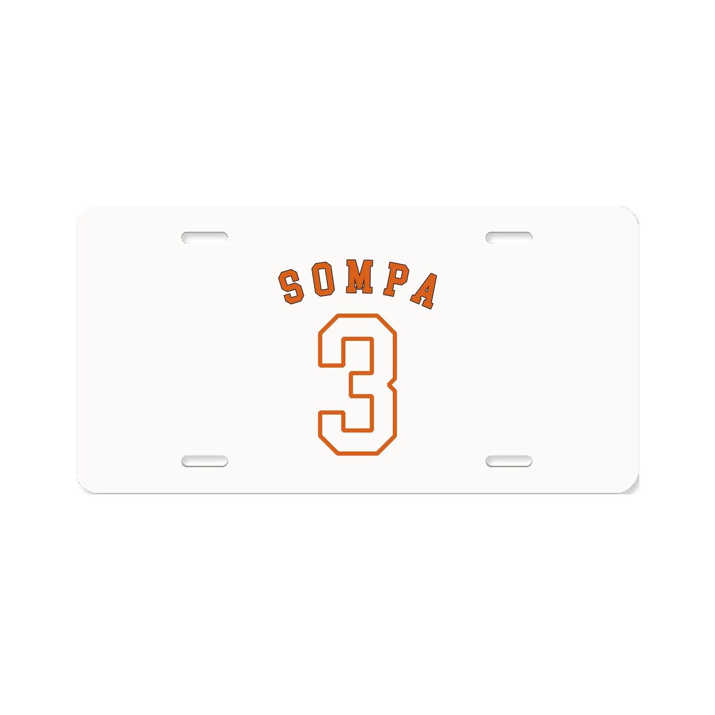 License Plate — Shirsey Arch in Classic