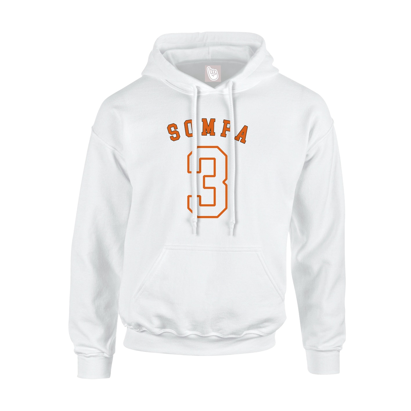 Hoodie — Shirsey Arch in White
