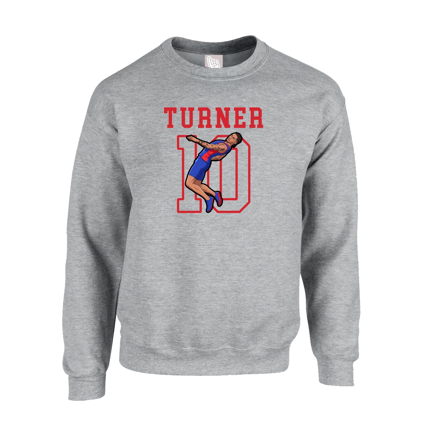 Fleece Crew — Shirsey in Grey