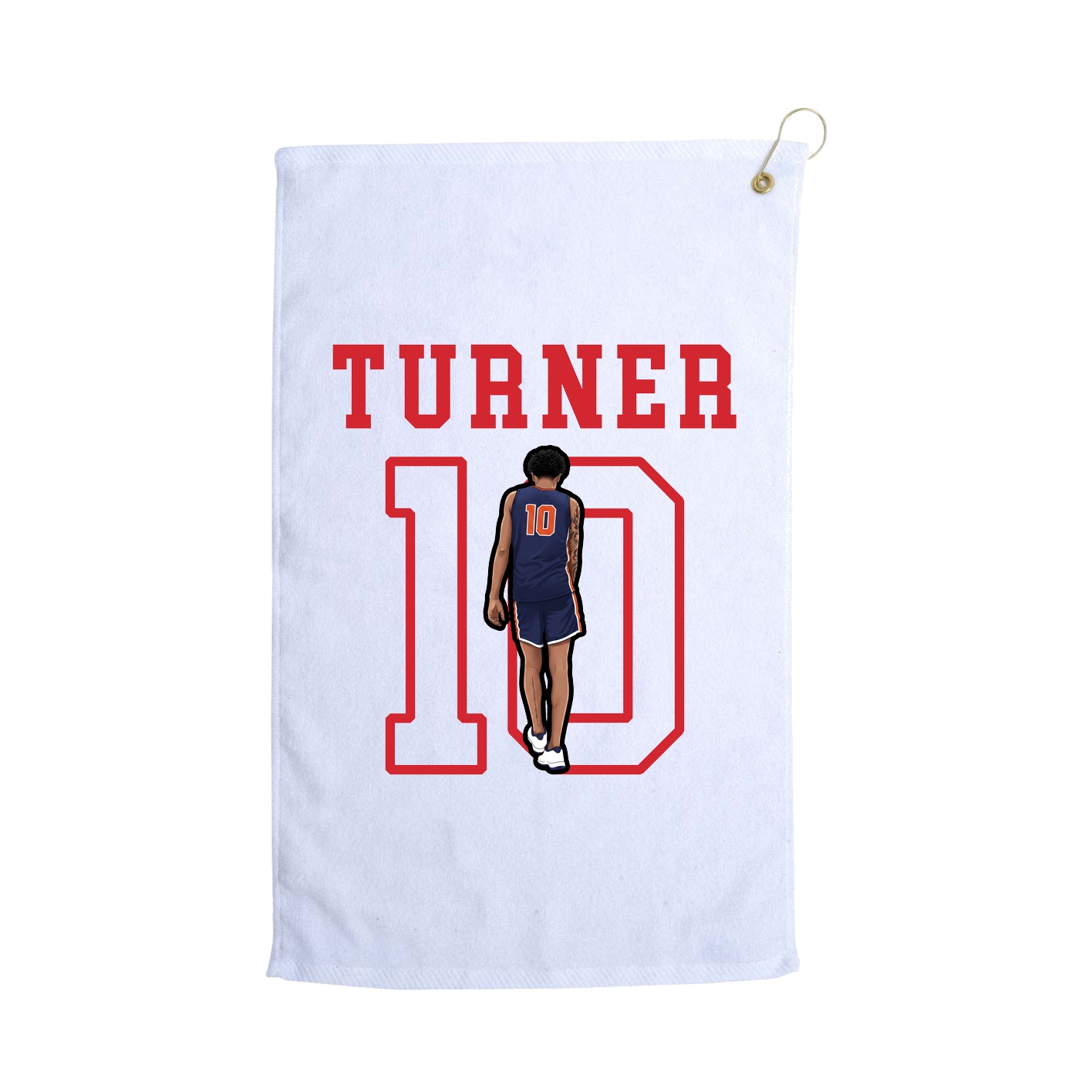 Golf Towel — Shirsey in White