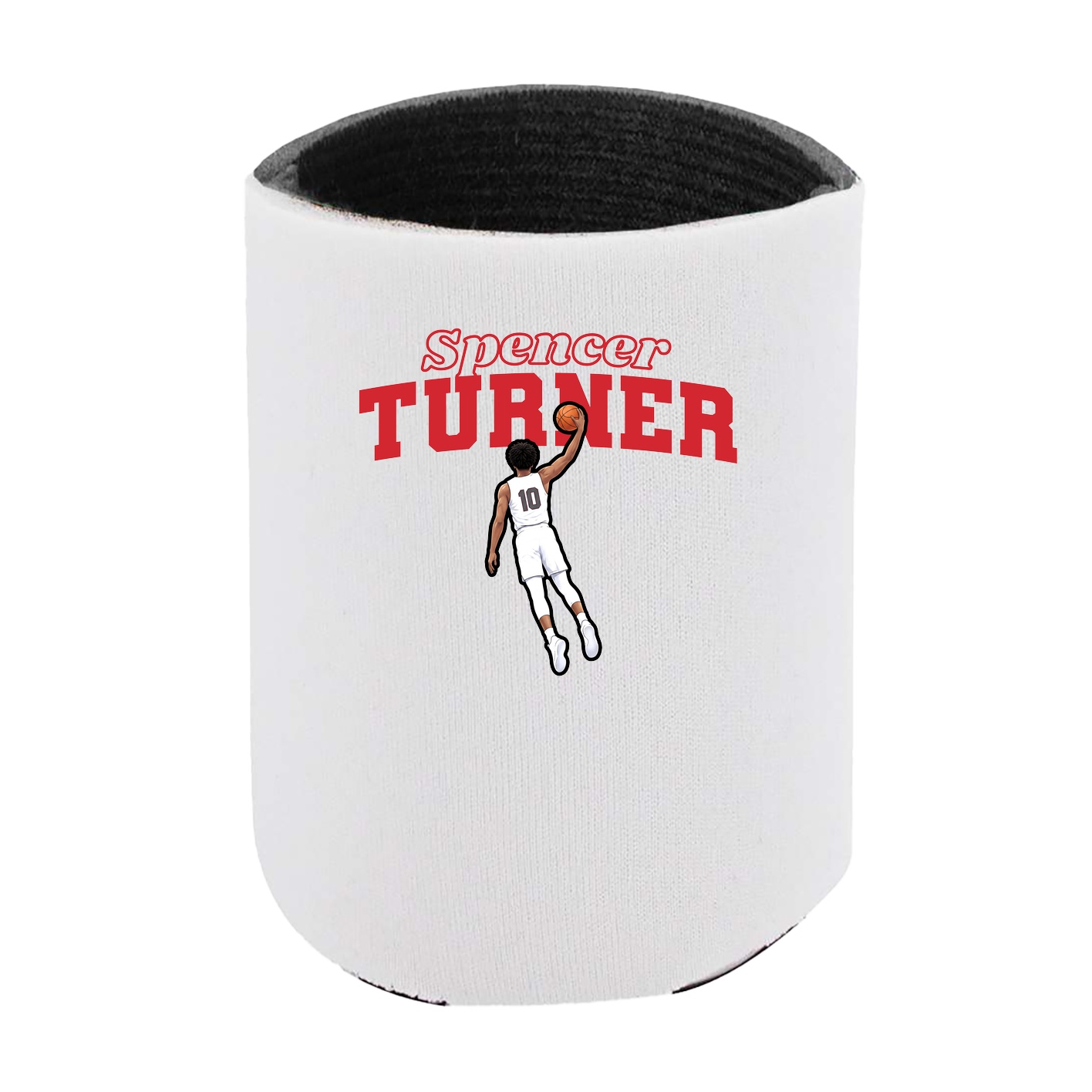Can Holder — Name Arch in White