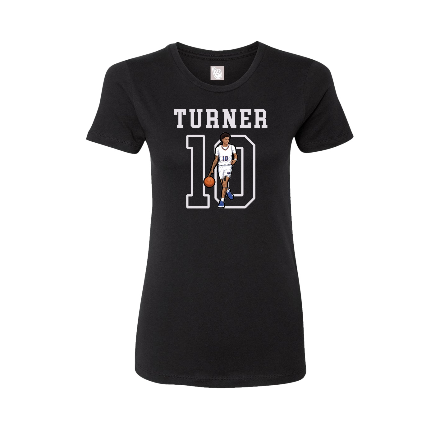Fitted Women's Tee — Shirsey in Black