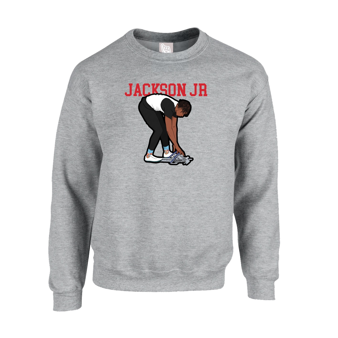 Fleece Crew — Shirsey in Grey