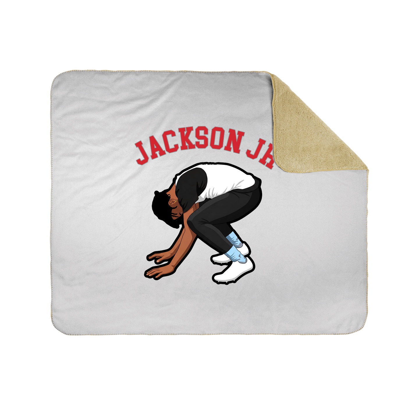Throw Blanket — Shirsey Arch in White