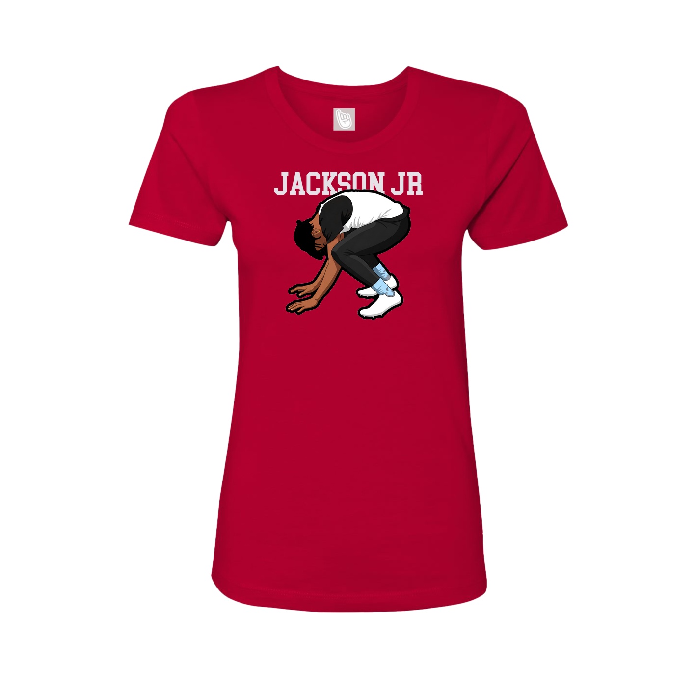 Fitted Women's Tee — Shirsey in Red