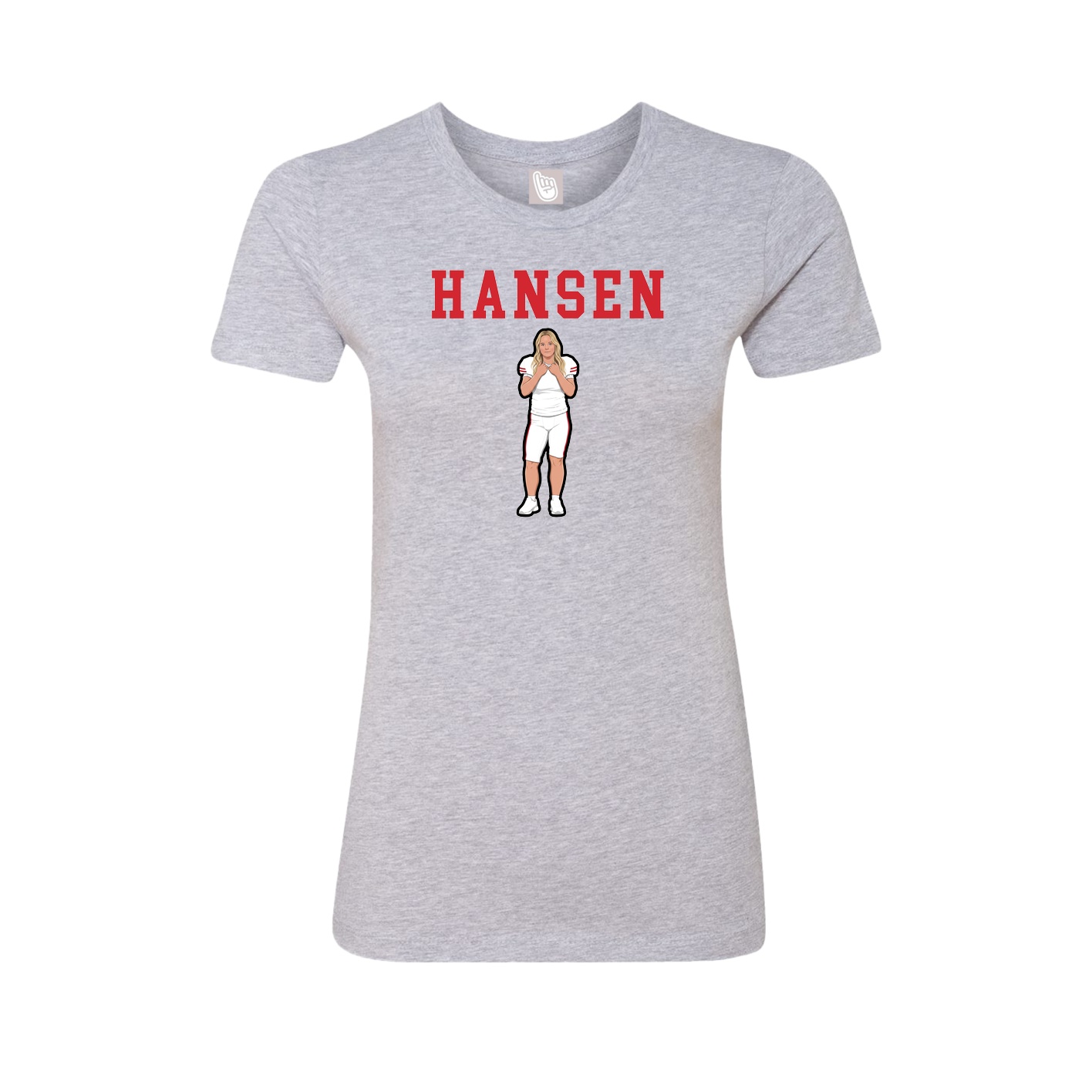 Womens Tee — Shirsey in Grey