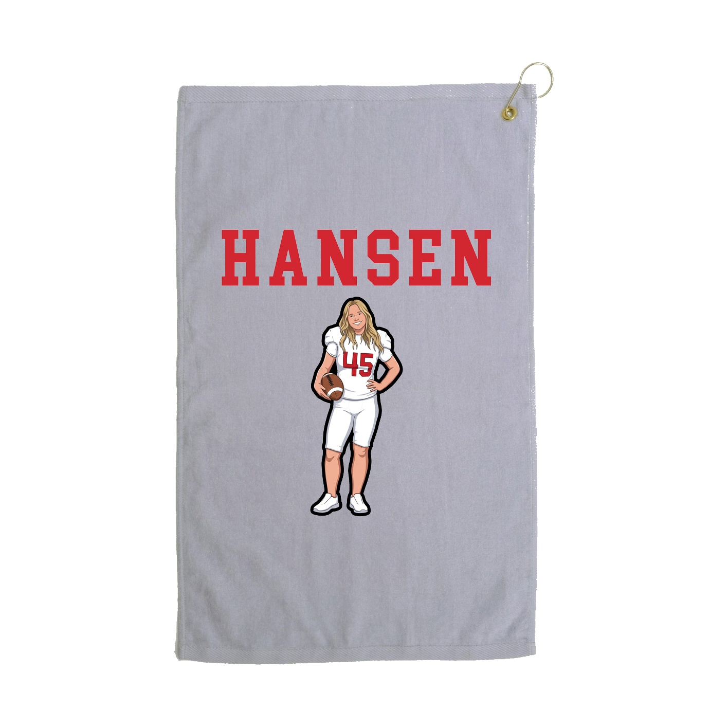 Golf Towel — Shirsey in Grey