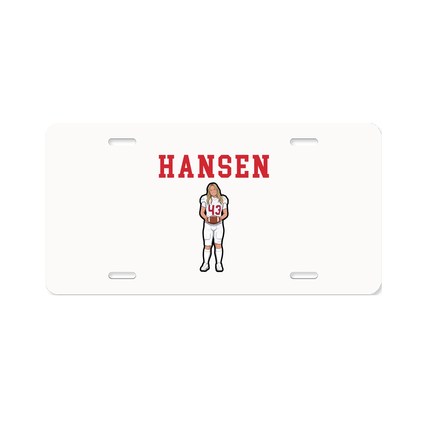 License Plate — Shirsey in Classic