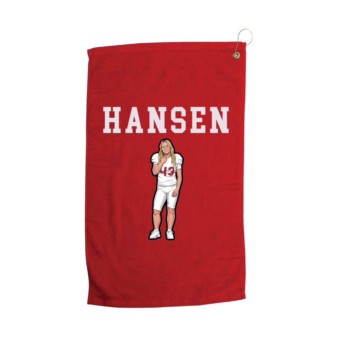 Golf Towel — Shirsey in Red