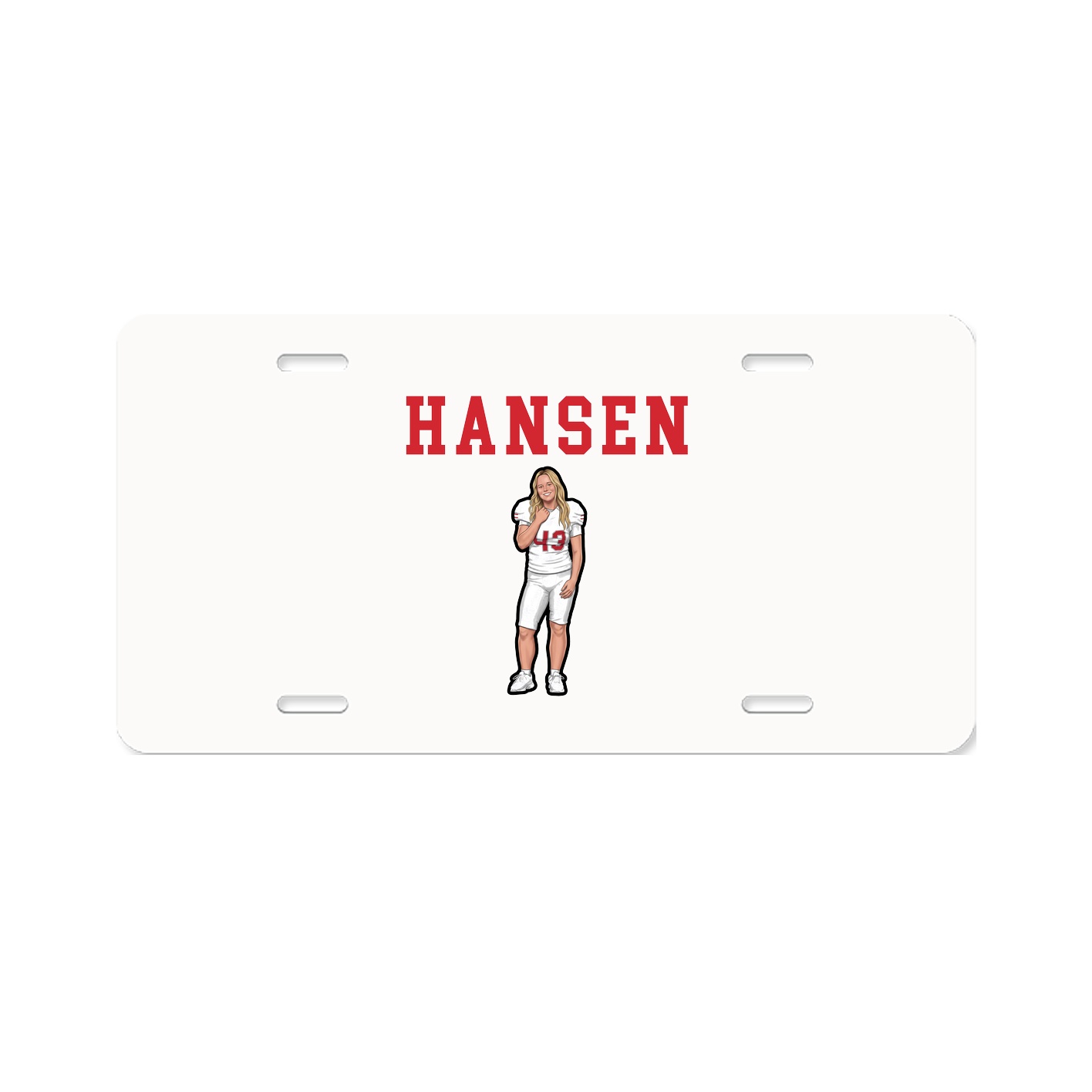 License Plate — Shirsey in Classic