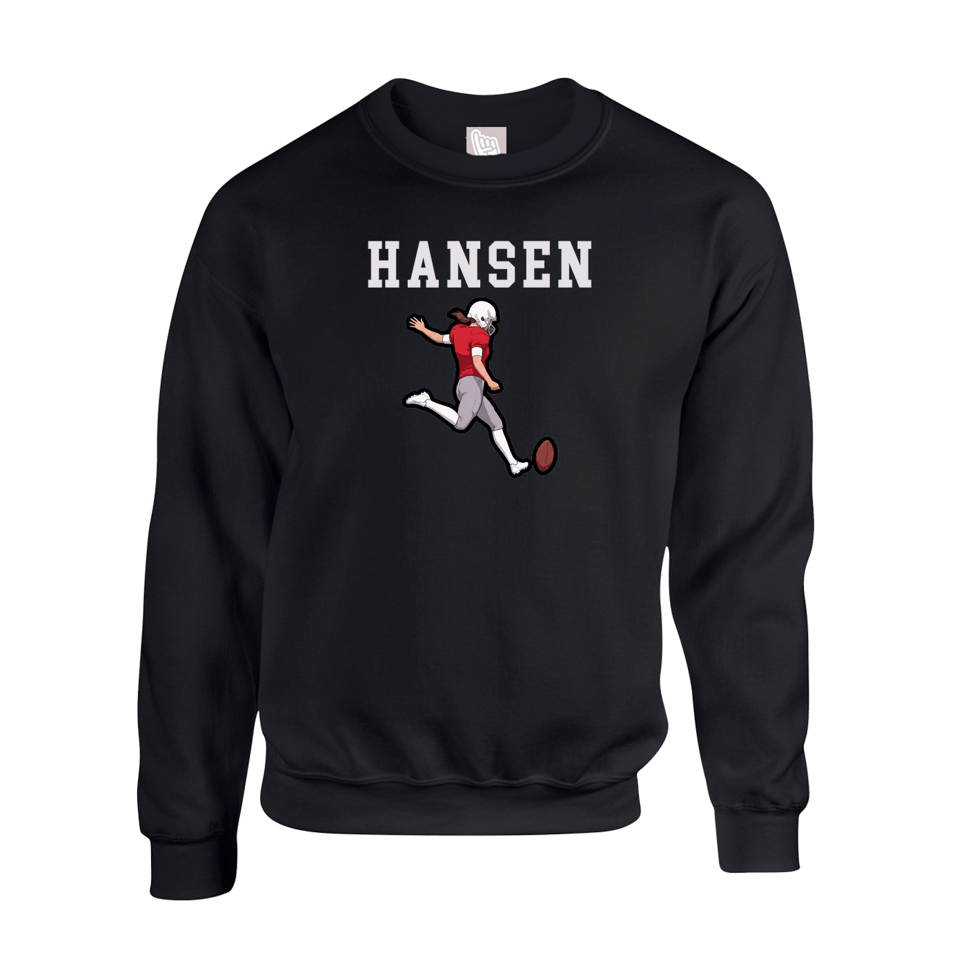 Fleece Crew — Shirsey in Black