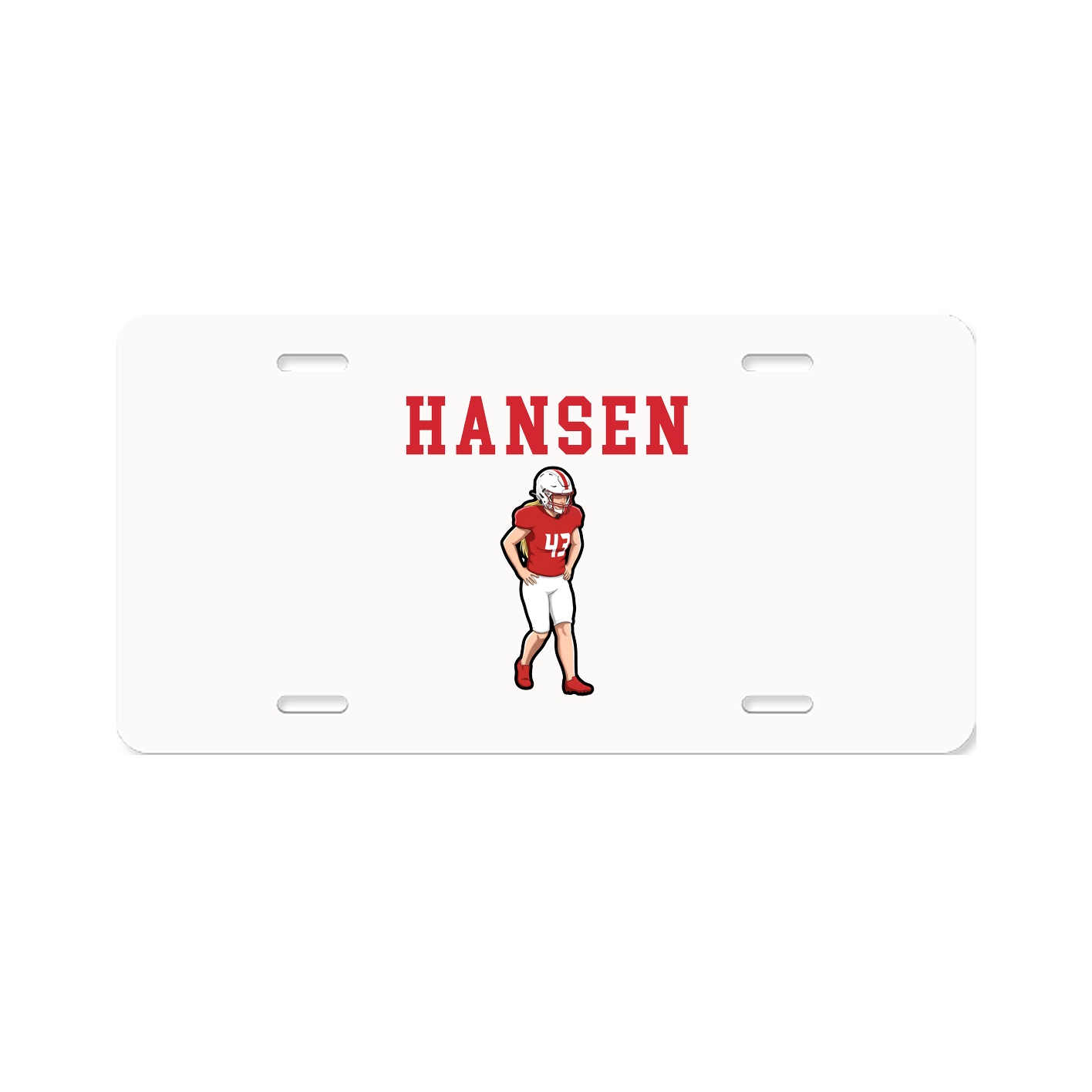 License Plate — Shirsey in Classic