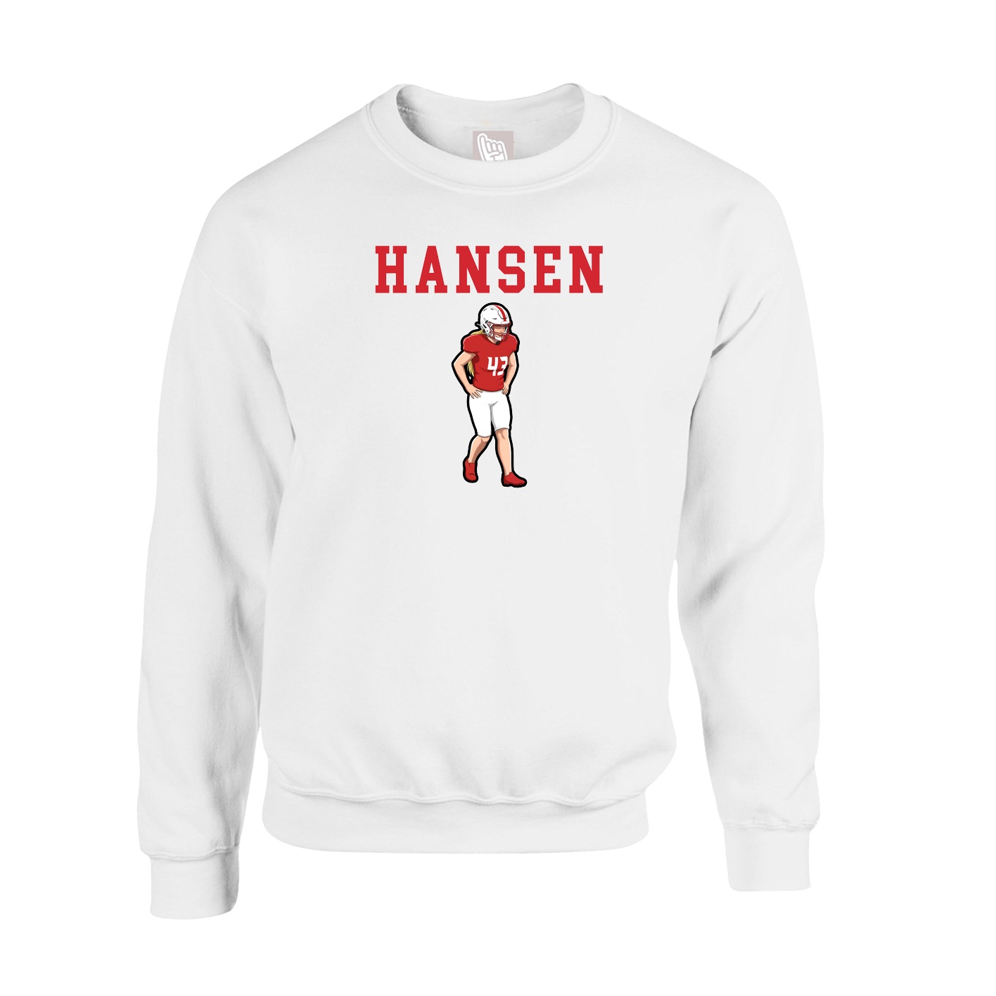 Fleece Crew — Shirsey in White