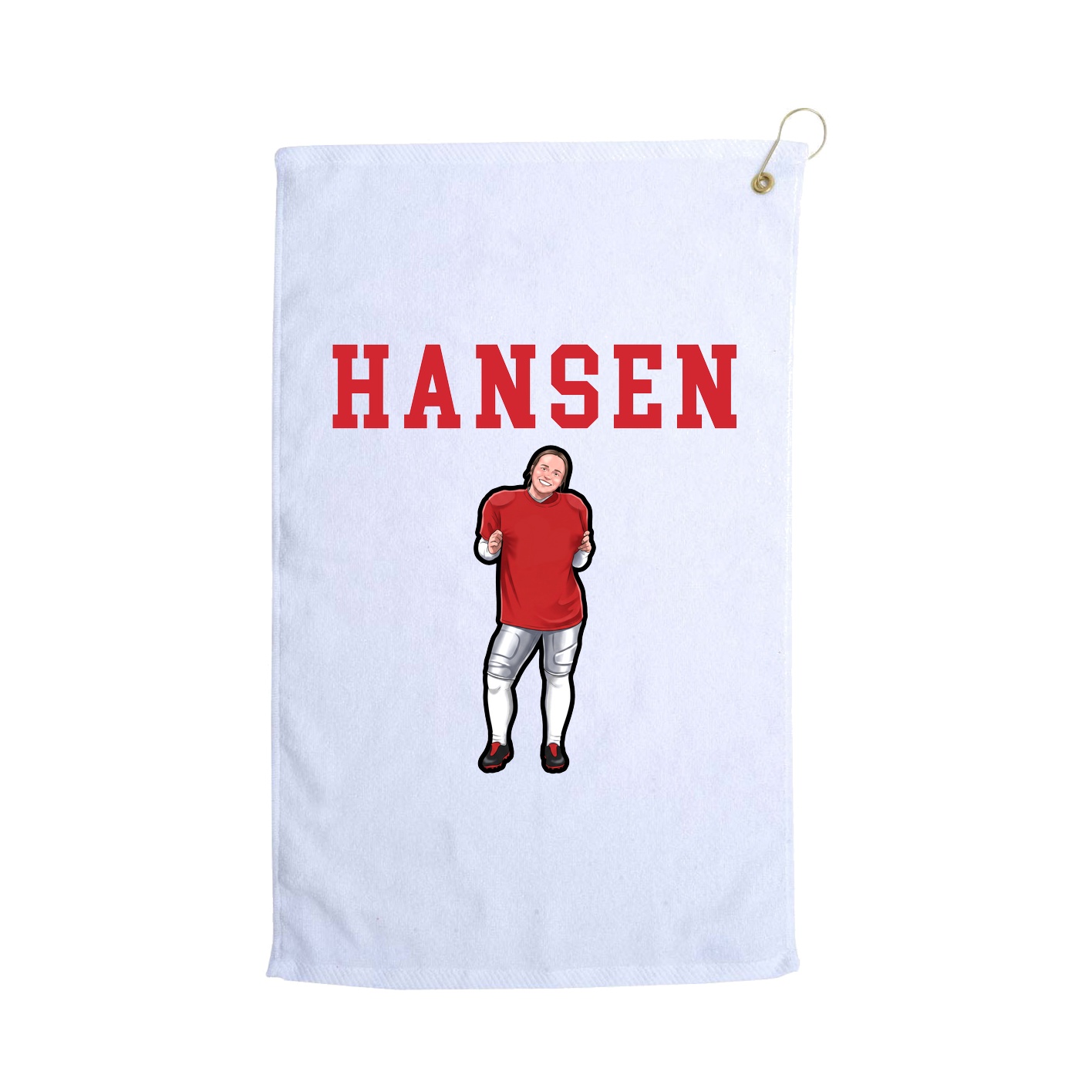 Golf Towel — Shirsey in White