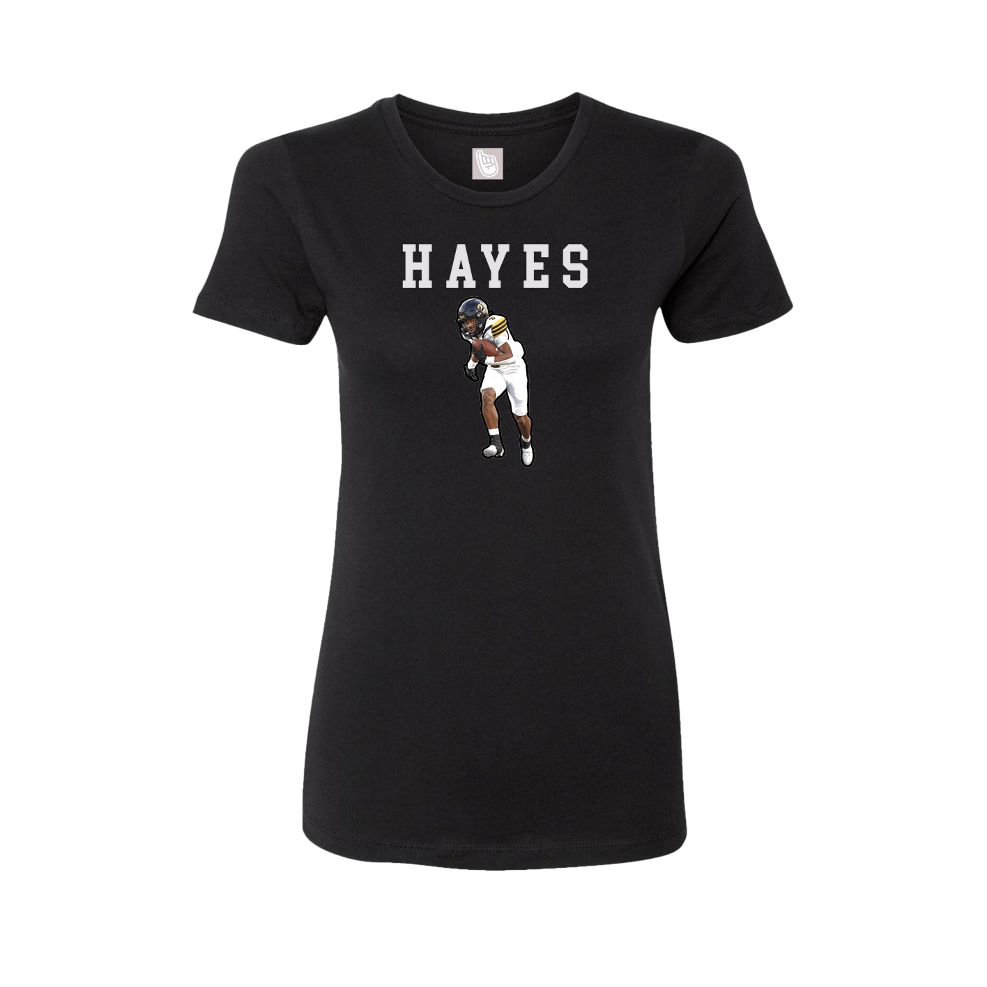 Fitted Women's Tee — Shirsey in Black