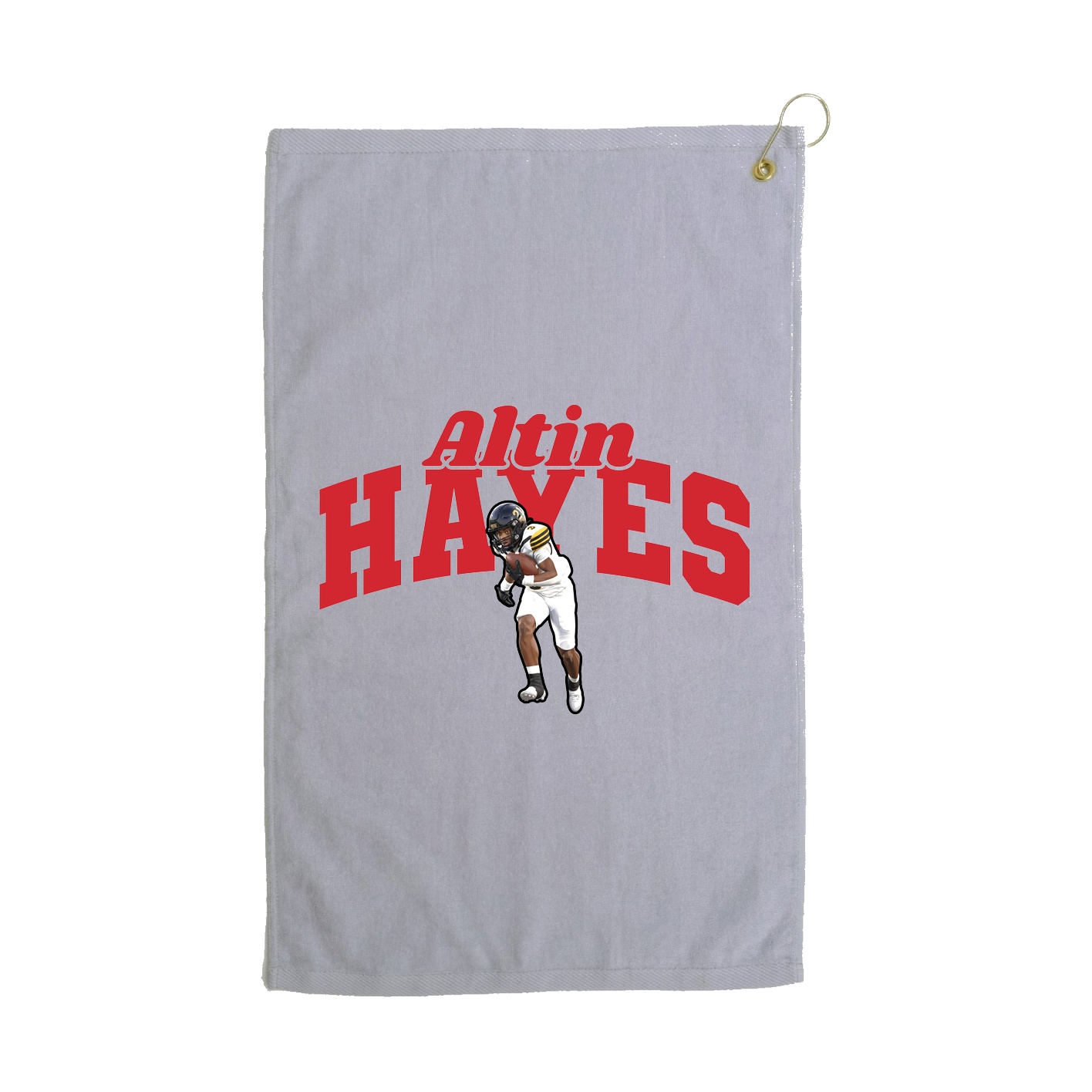 Golf Towel — Signature Arch in Grey
