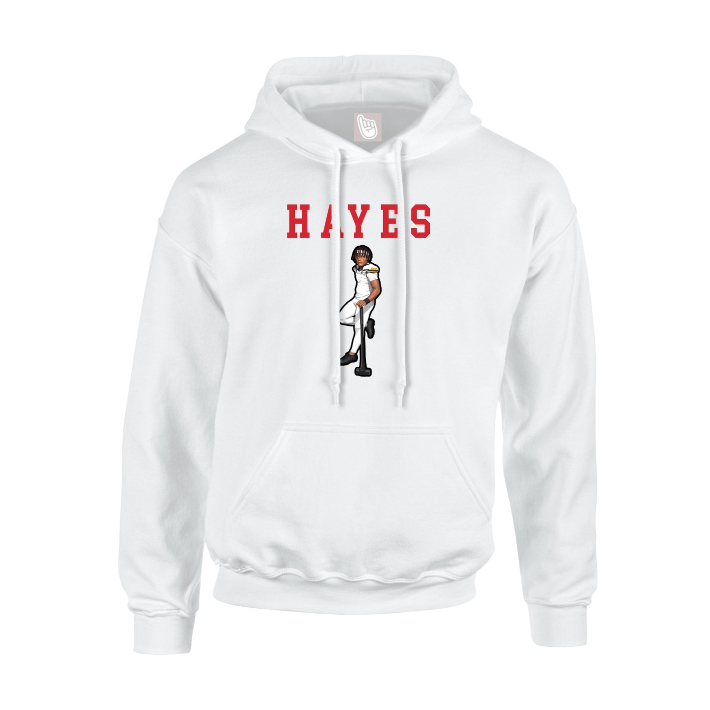 Youth Hoodie — Shirsey in White