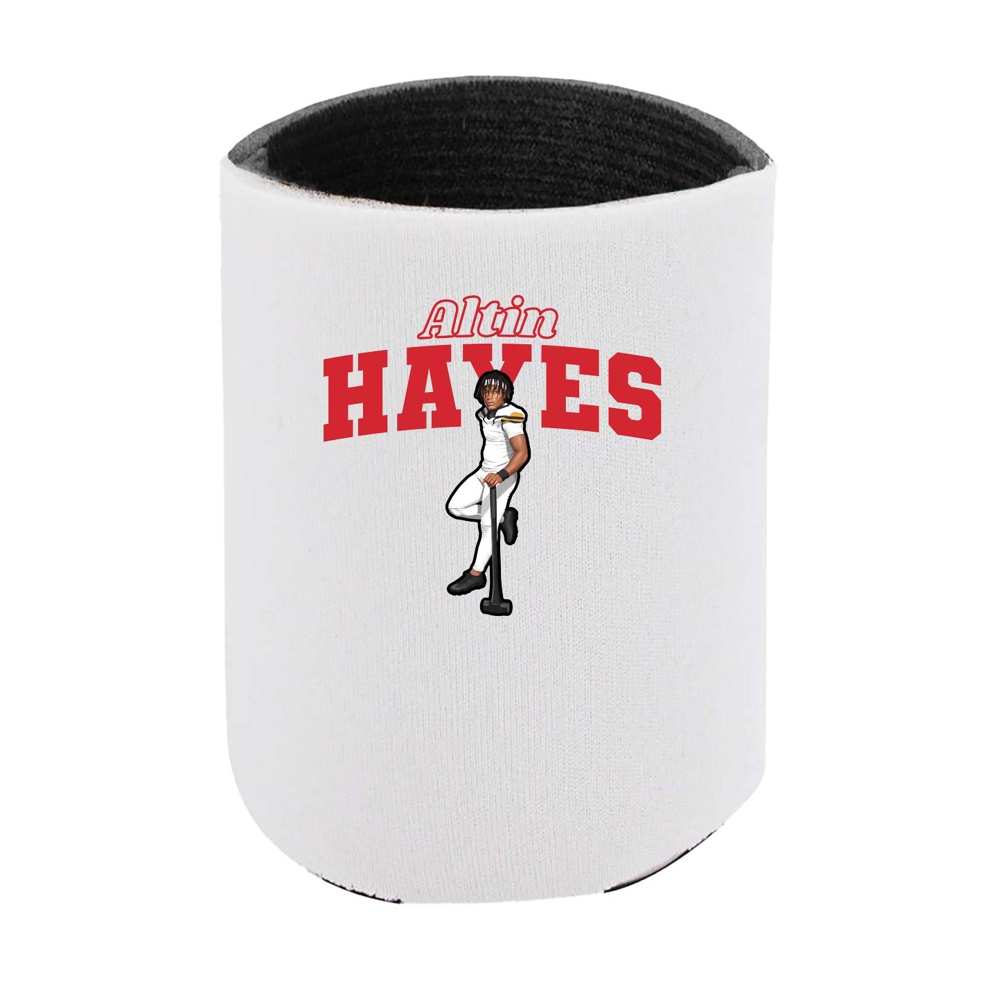Can Holder — Name Arch in White