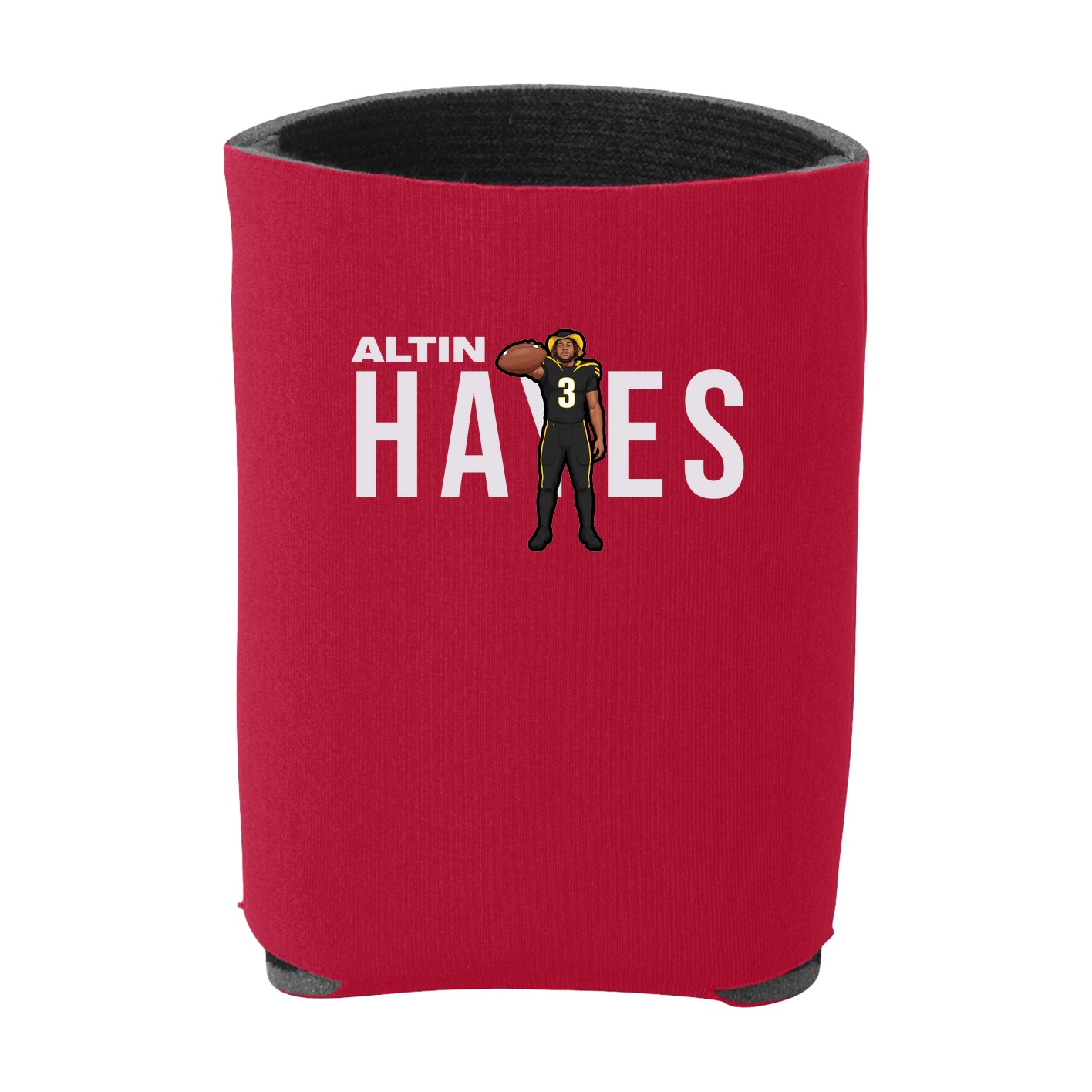 Can Holder — Player Name in Red