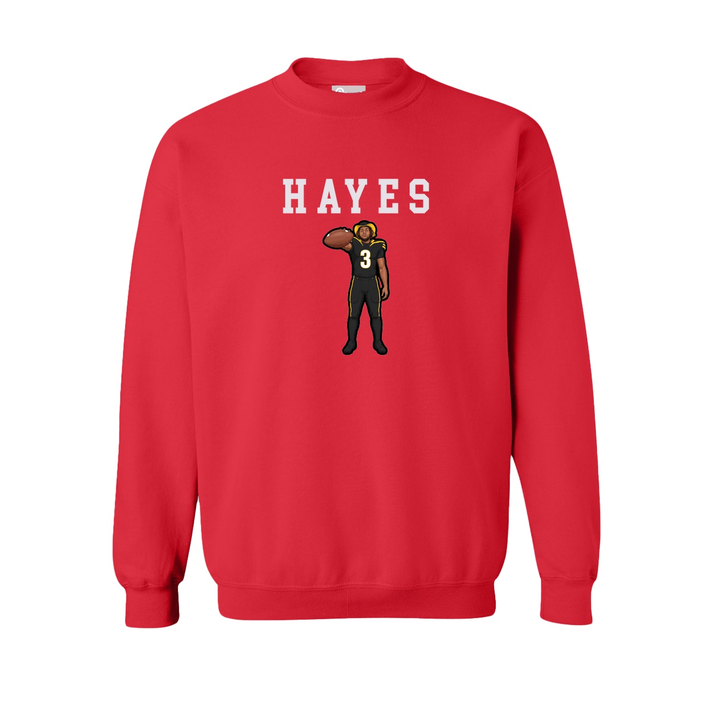 Fleece Crew — Shirsey in Red