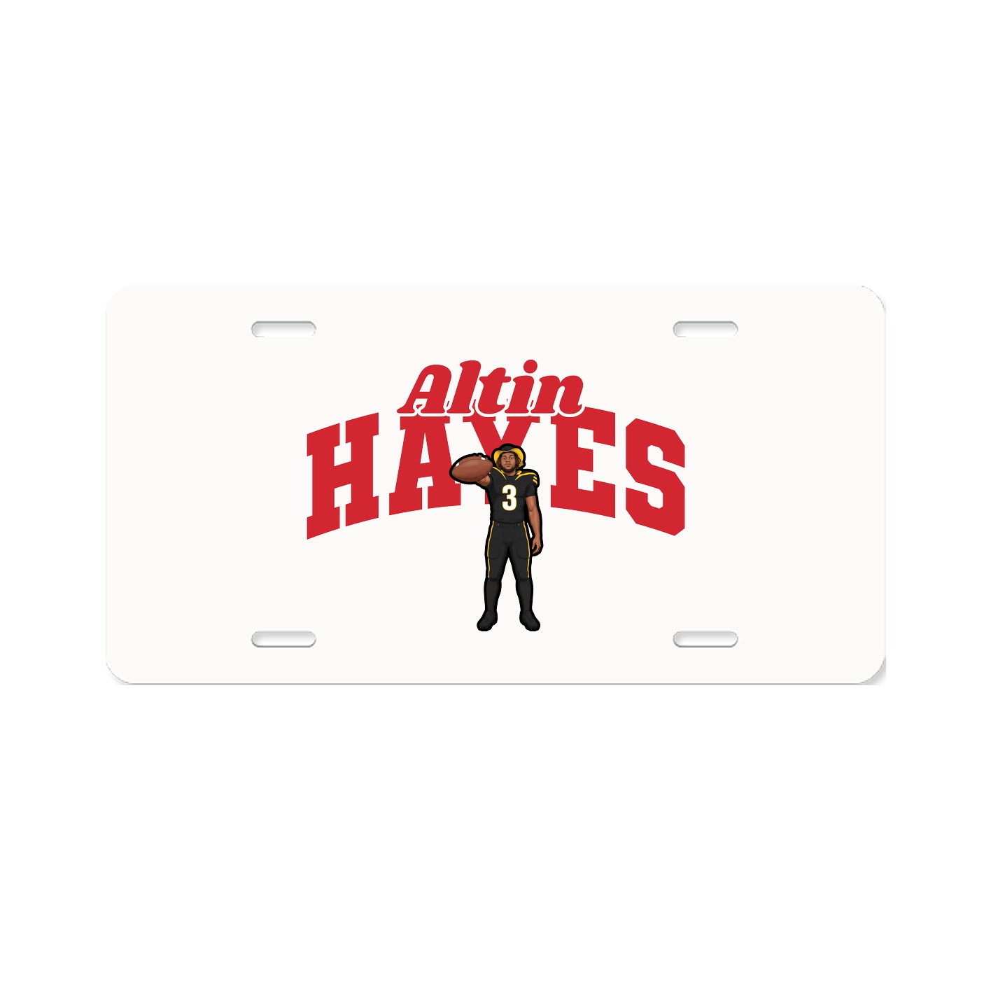 License Plate — Signature Arch in Classic