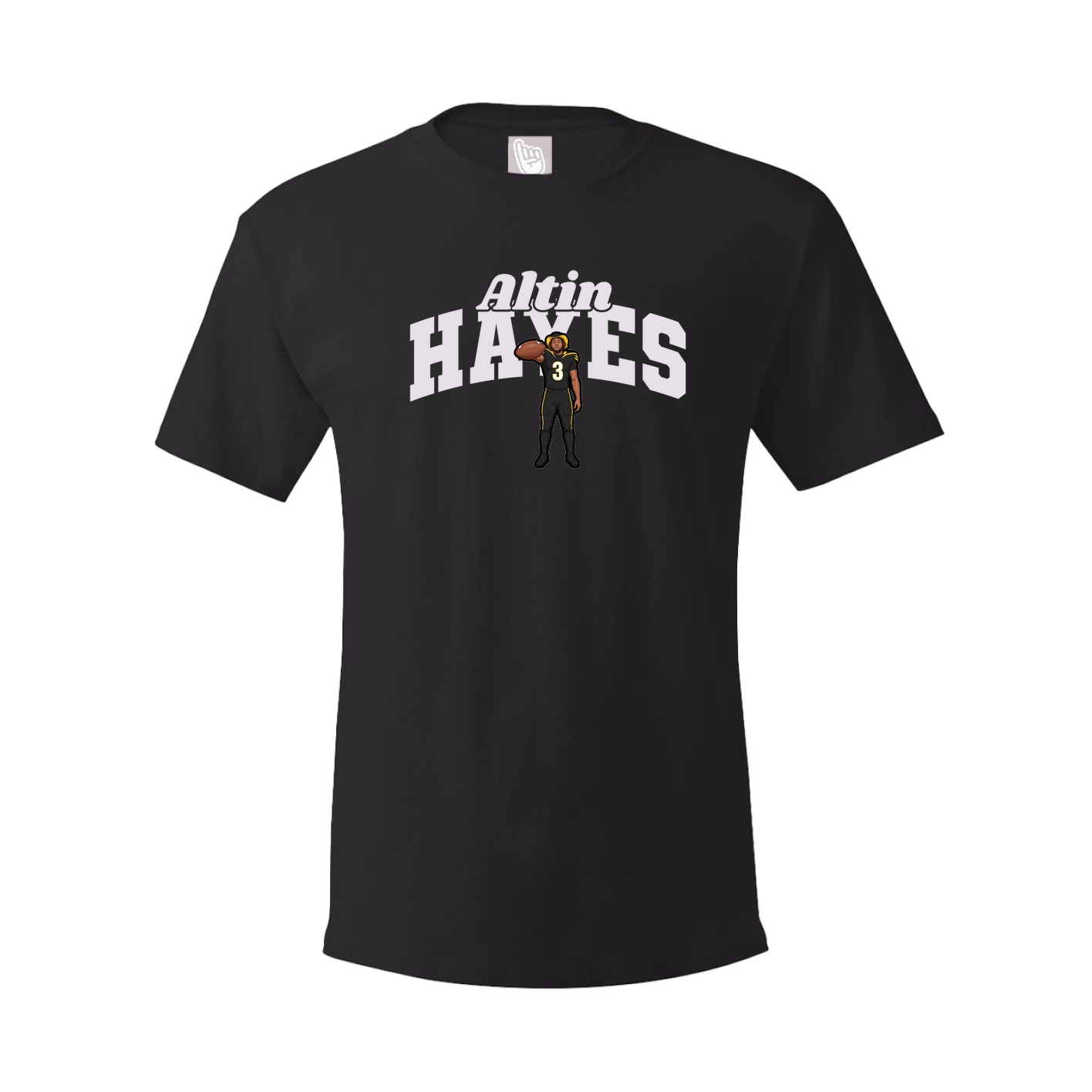 Youth Tee — Signature Arch in Black