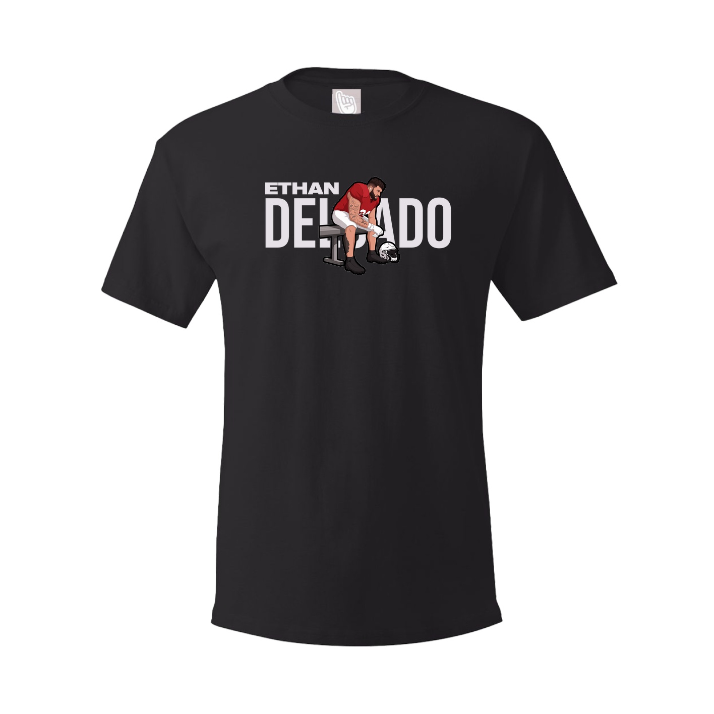 Youth Tee — Player Name in Black