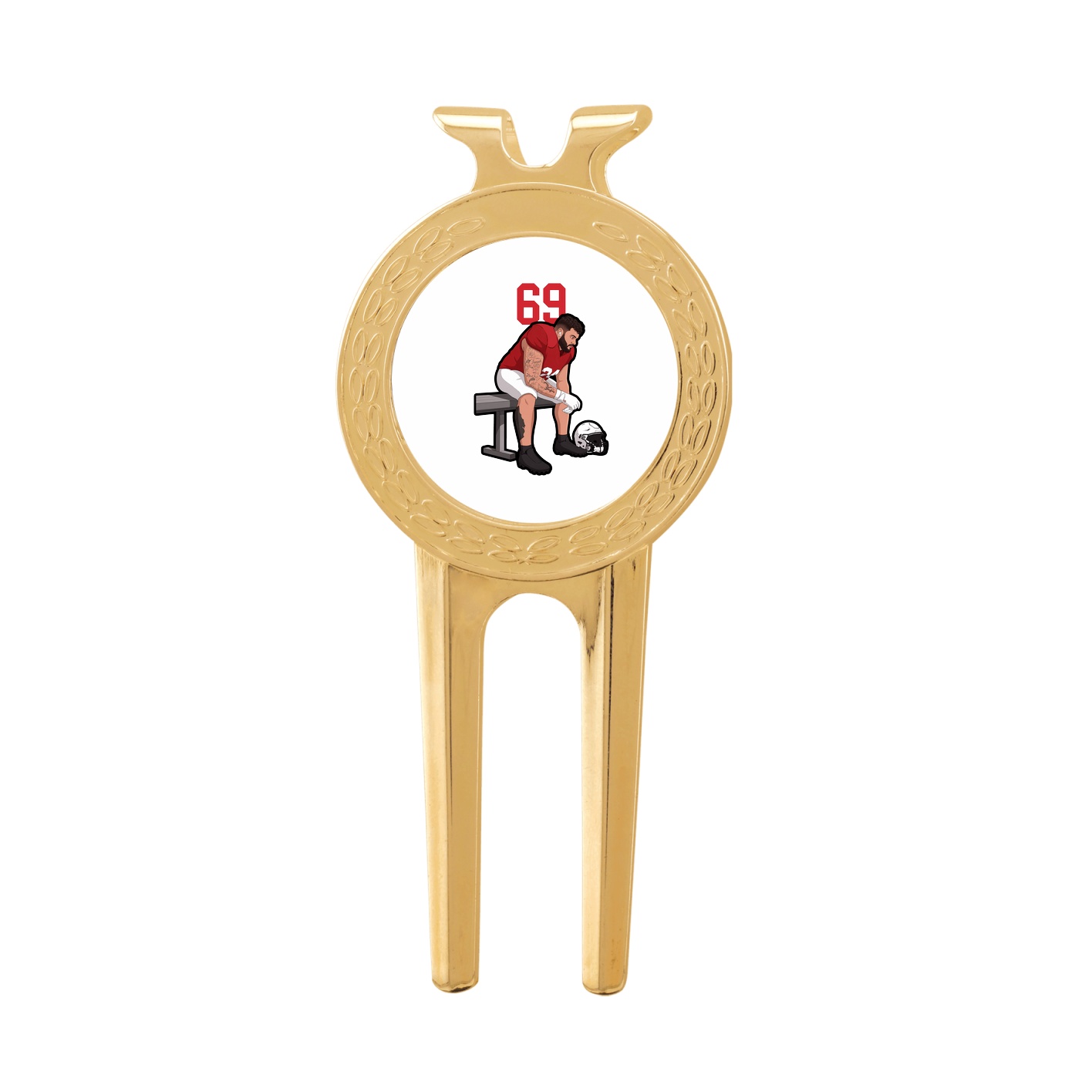 Divot Tool with Ball Marker — Number Top in Classic