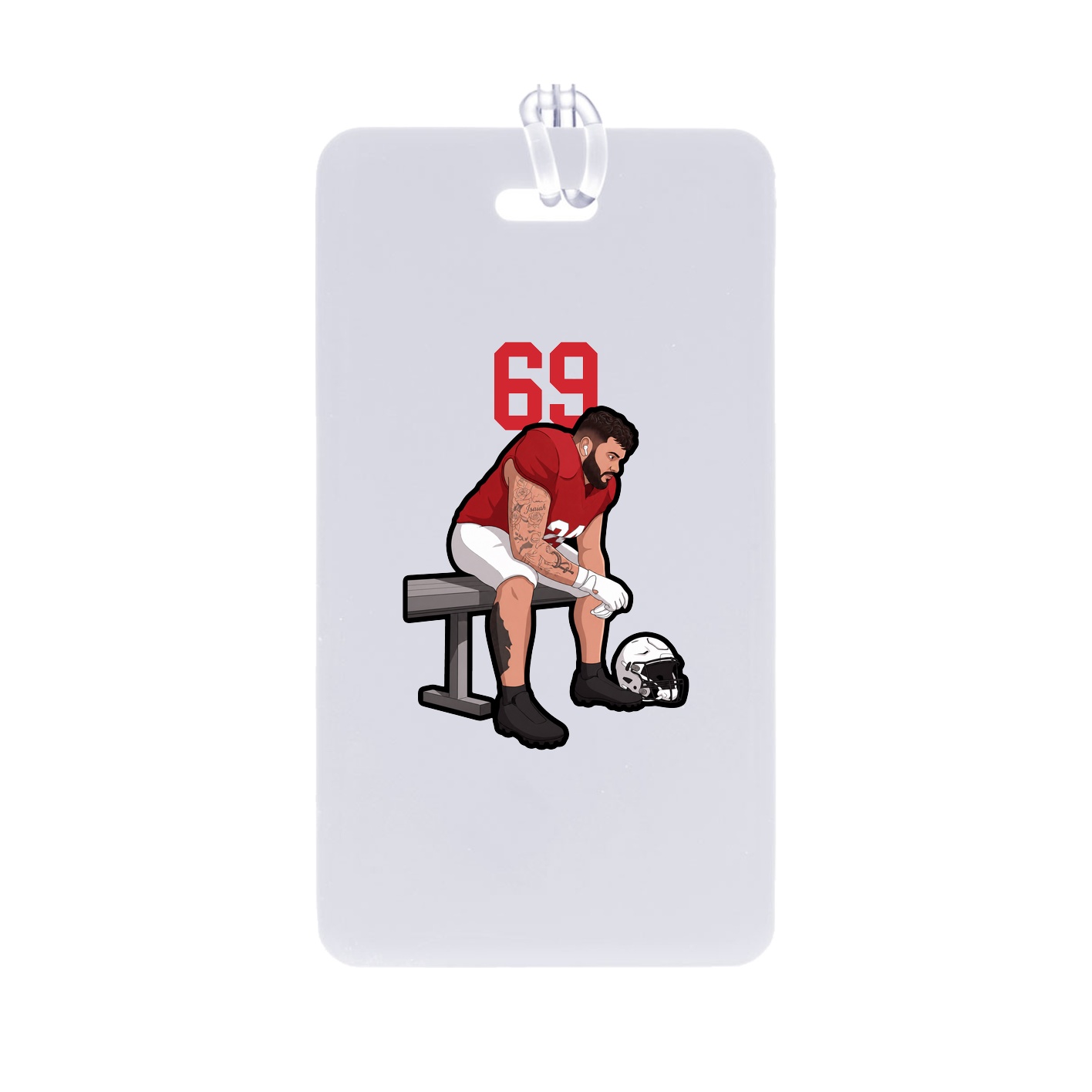 Bag Tag — Number Top in Classic