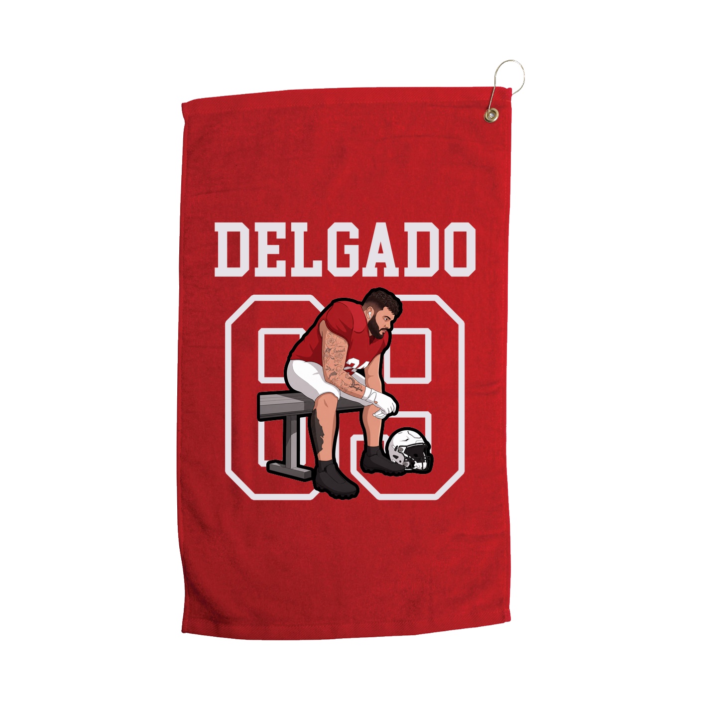 Golf Towel — Shirsey in Red